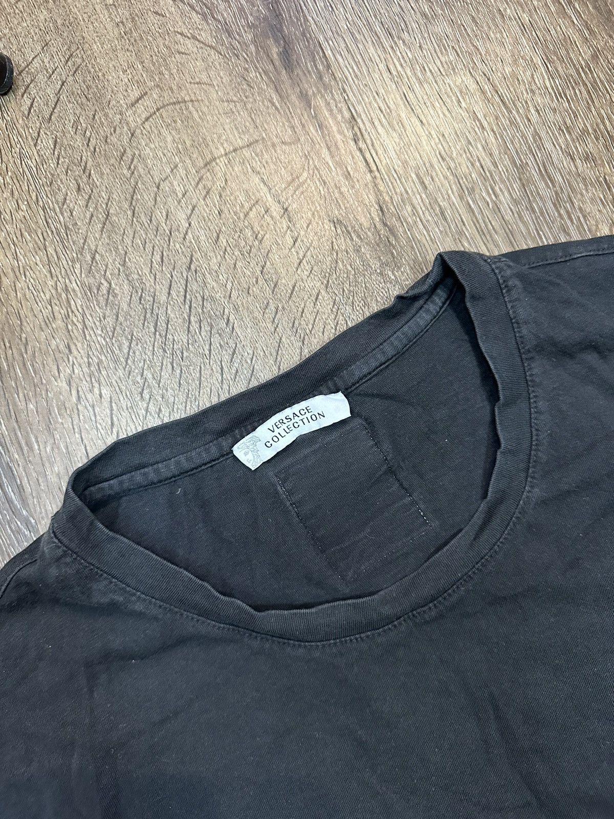 Versace × Versace Jeans Couture Versace Cotton T-Shirt Luxury Size US M / EU 48-50 / 2 - 5 Thumbnail