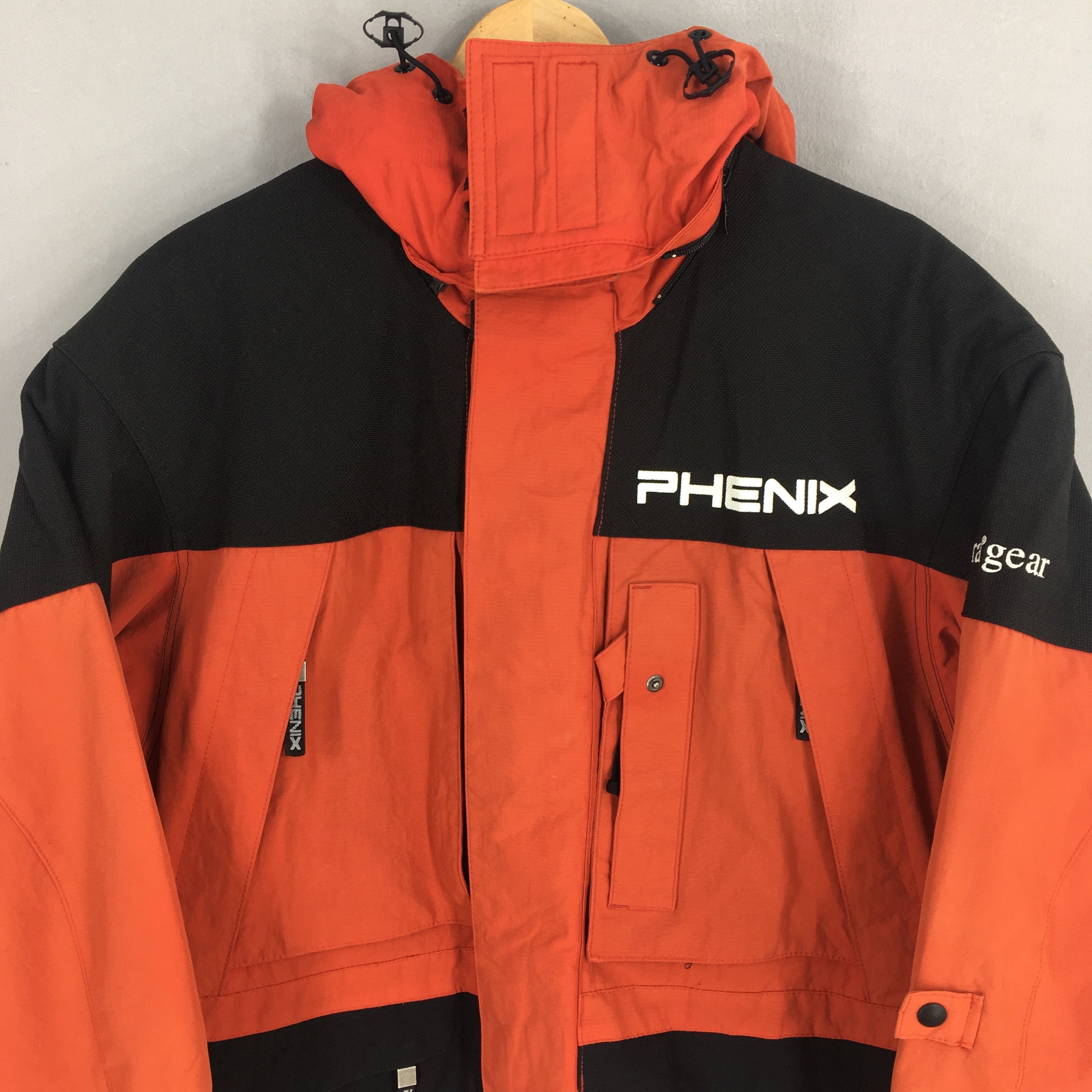 Phenix Vintage Phenix Red Black Ski Wear Retro Jacket Large Size US L / EU 52-54 / 3 - 2 Thumbnail