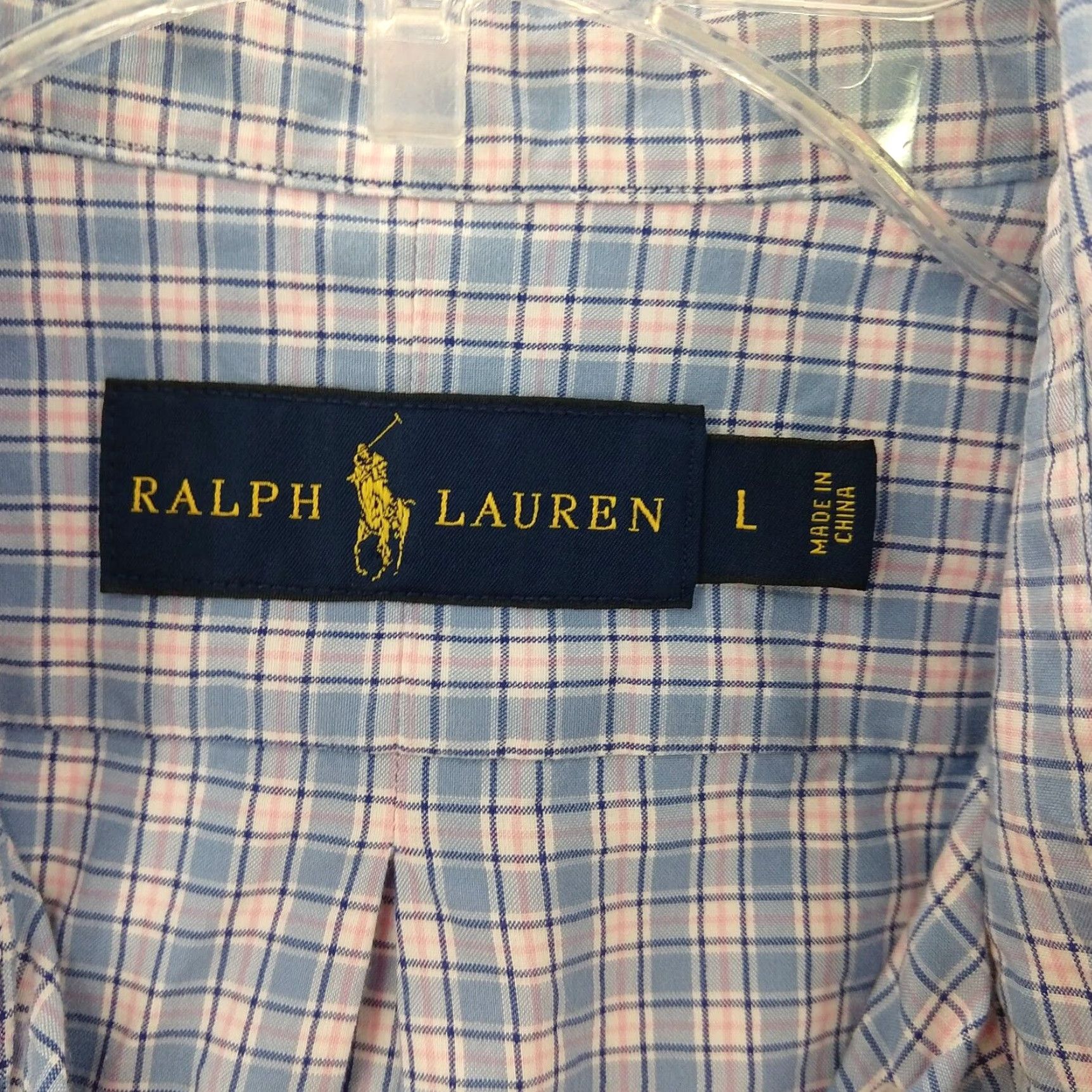 Ralph Lauren Ralph Lauren Shirt Mens Large Blue Stripe Button Up Long Sleeve Size US L / EU 52-54 / 3 - 6 Thumbnail