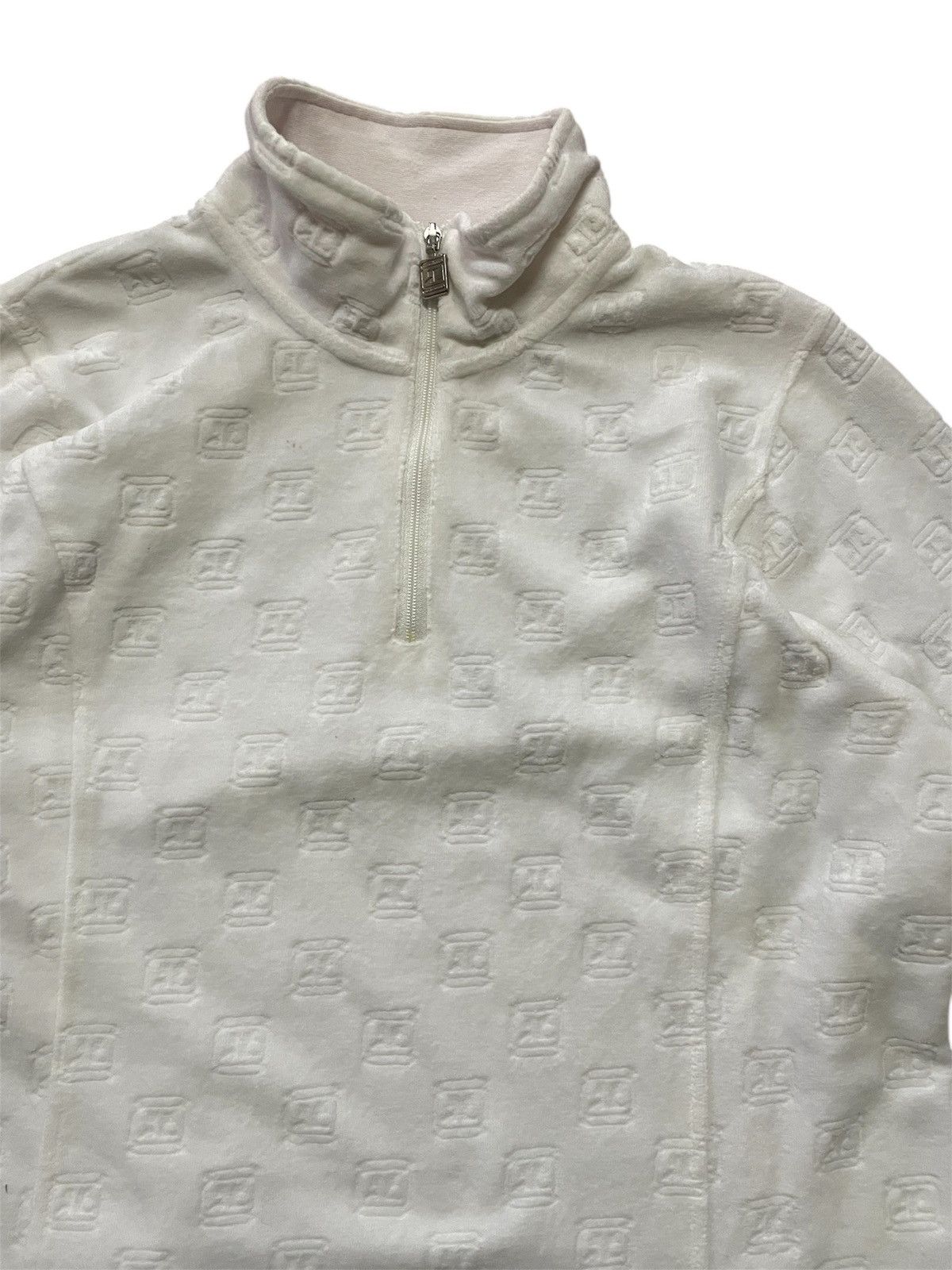 Courreges Courreges Half Zipper Monogram Jacket Size XS / US 0-2 / IT 36-38 - 4 Thumbnail