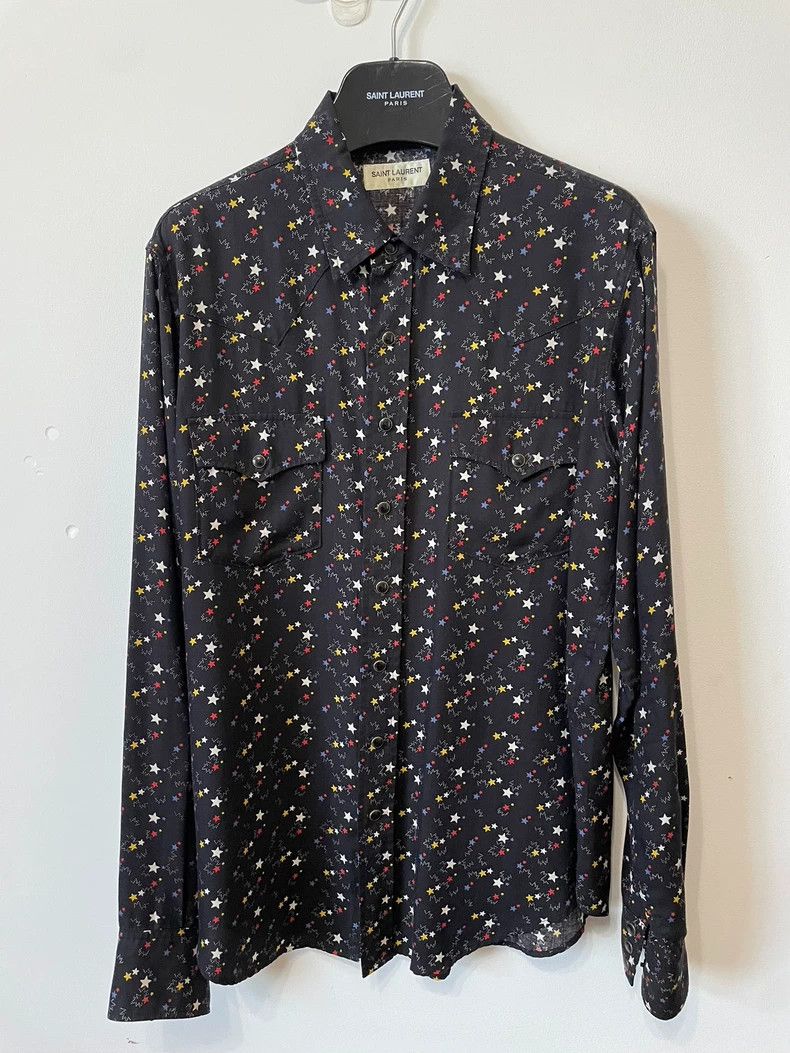 Saint Laurent Paris Saint laurent paris shirt 2506-Nextarrow Size US M / EU 48-50 / 2 - 1 Thumbnail
