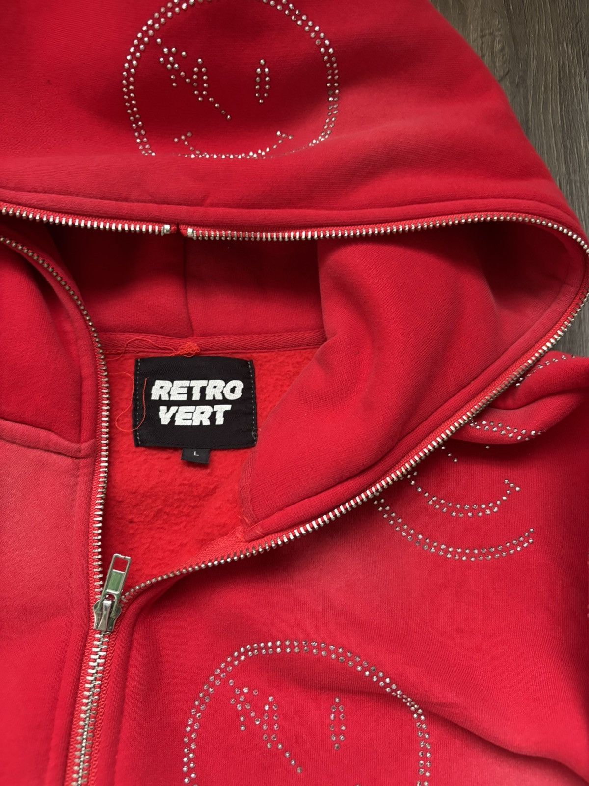 RETROVERT RetroVert smiley hoodie Size US L / EU 52-54 / 3 - 2 Thumbnail