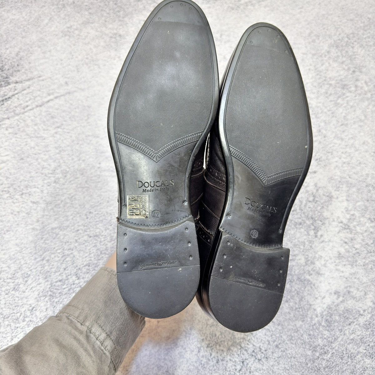 Doucal's × Handmade Doucal’s Italy Dark Brown Monk Shoes US9 UK8 EU42 27cm Size US 9 / EU 42 - 12 Thumbnail