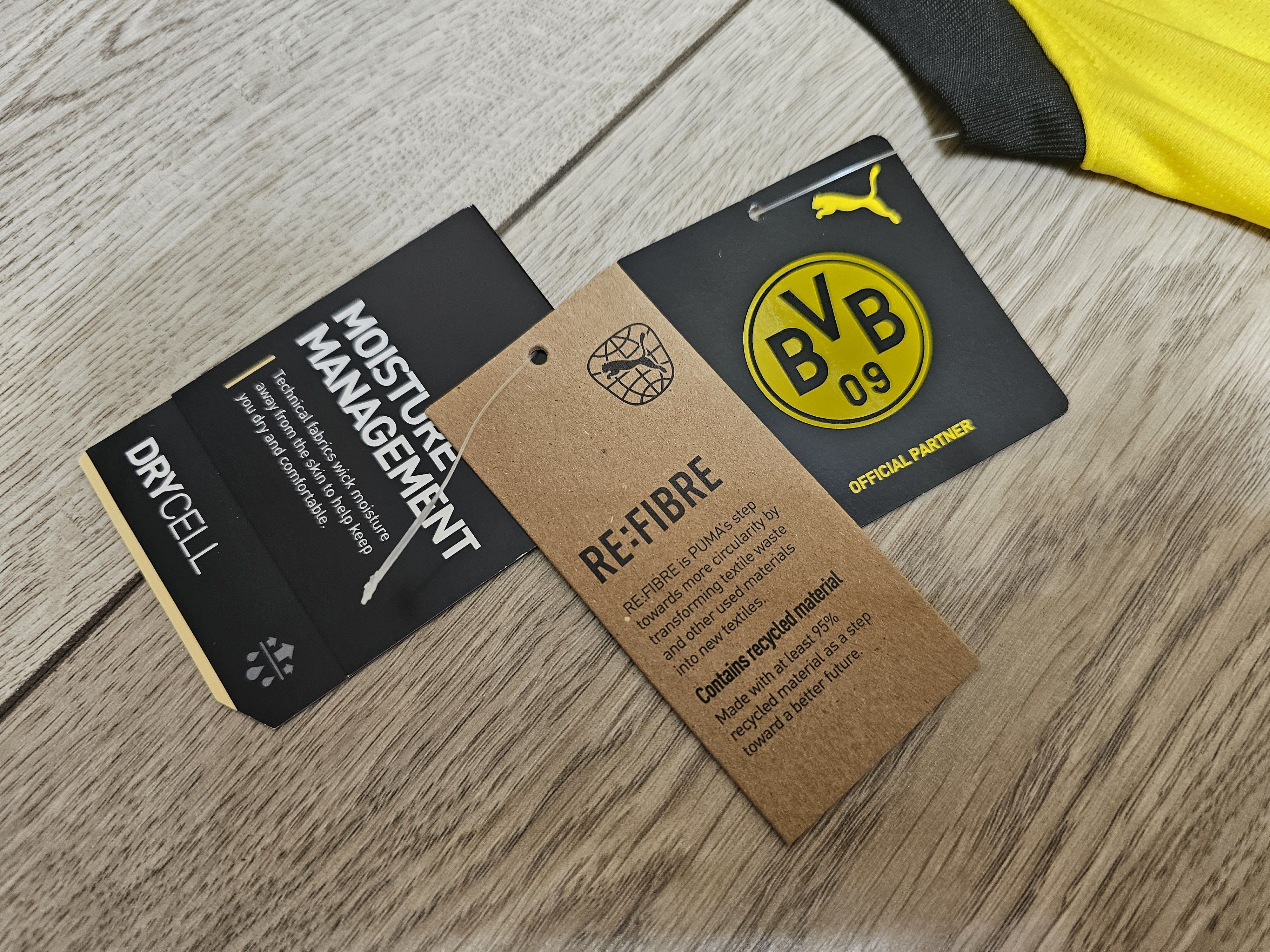 Puma BORUSSIA DORTMUND 2024 2025 HOME HUMMELS FOOTBALL SOCCER Size US XXL / EU 58 / 5 - 8 Thumbnail