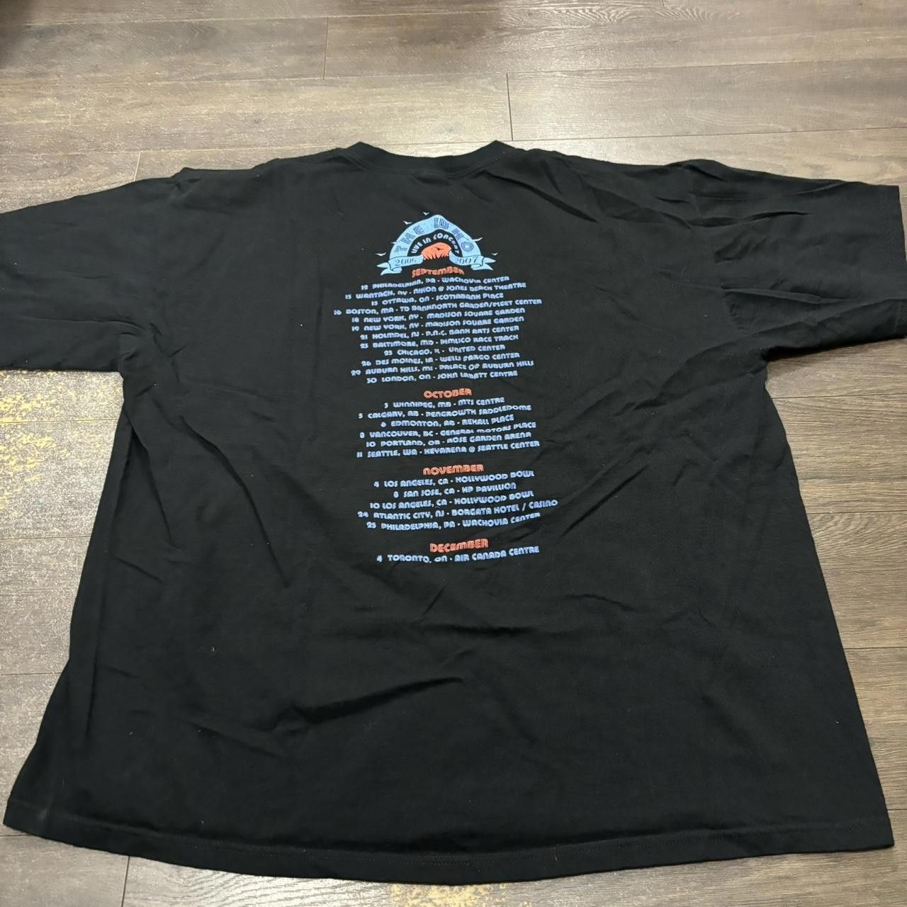 Anvil Vintage The Who Live In Concert Tour T Shirt 06/07 XXL Size US XXL / EU 58 / 5 - 6 Thumbnail