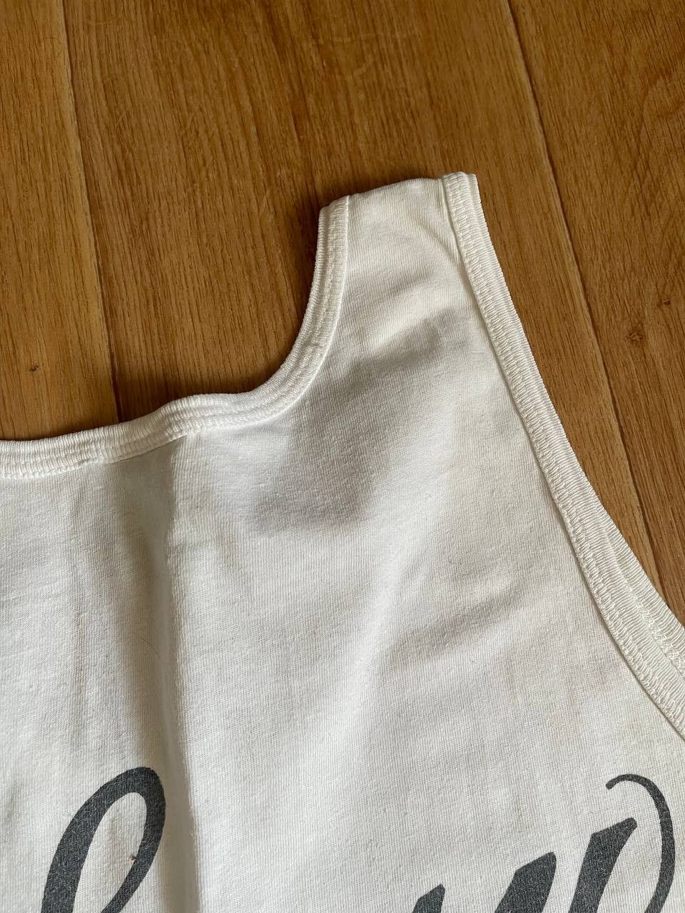 Japanese Brand × Stussy Stussy Tour Big Logo Tank Top Shirt Size US M / EU 48-50 / 2 - 22 Thumbnail