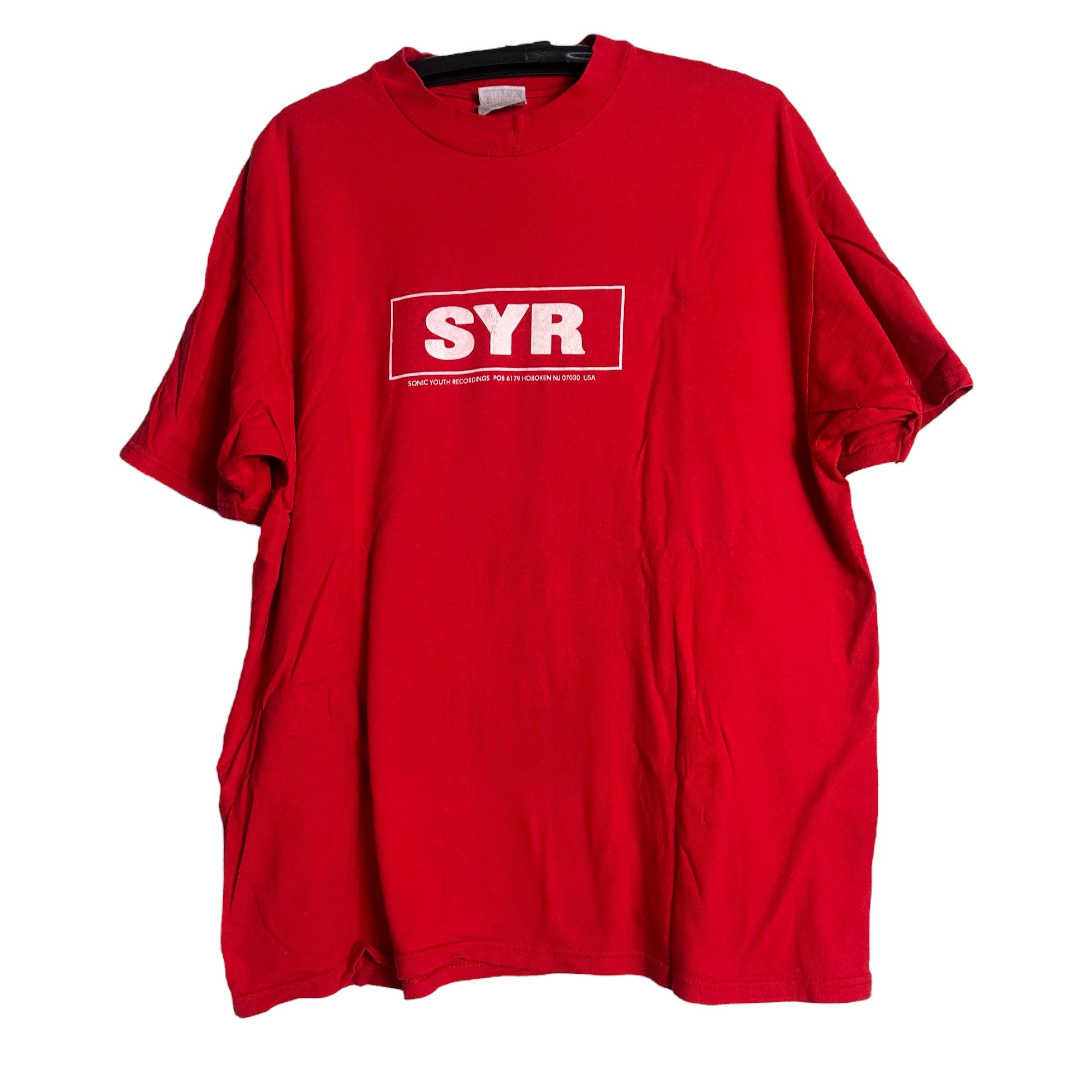 Band Tees 🔥RARE🔥Vintage Sonic Youth Recording SYR OVP T-shirt Size US XL / EU 56 / 4 - 1 Thumbnail