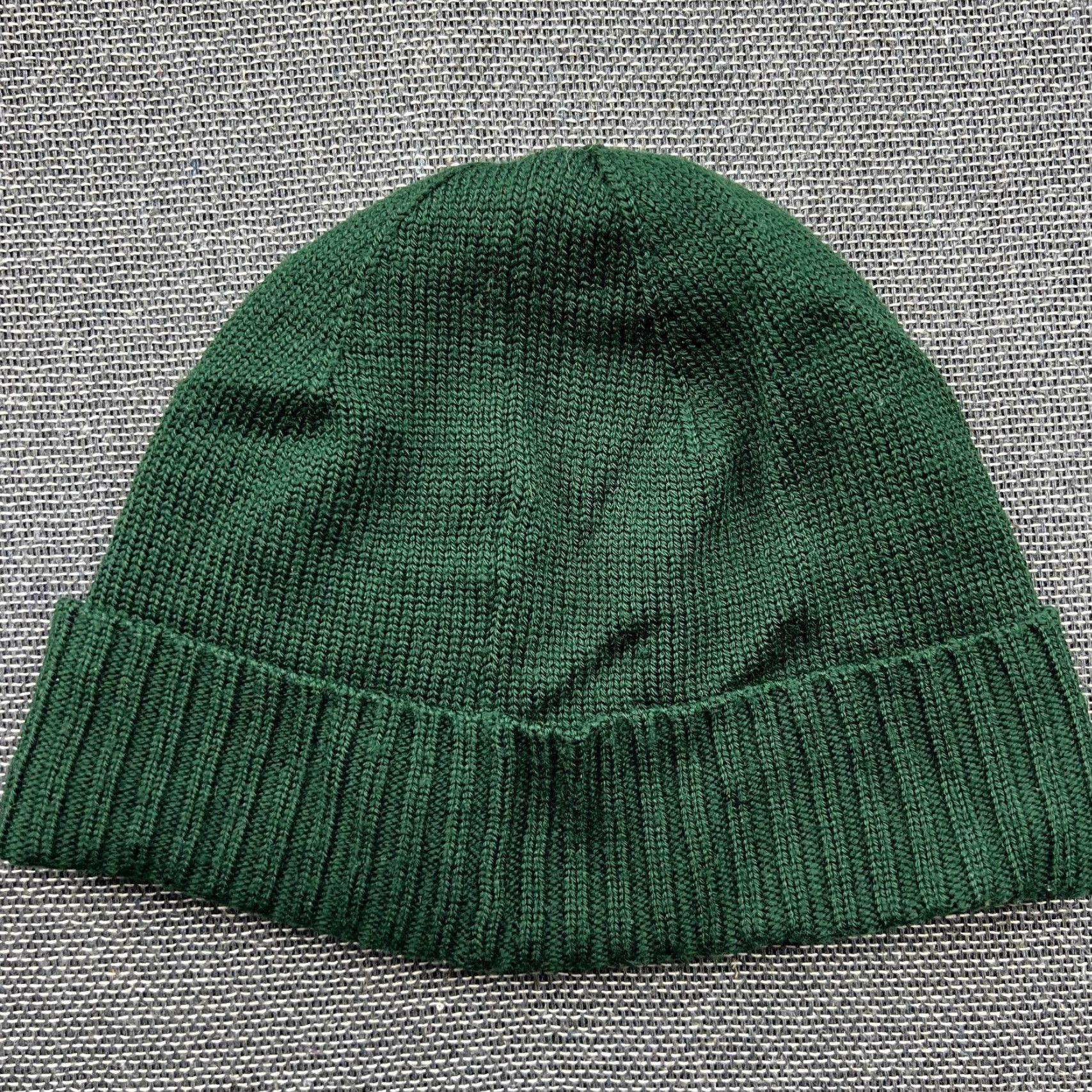 Polo Ralph Lauren Polo Ralph Lauren Beanie Hats Unisex Adults One Size 100% Merino Wool Ribbed Cuffed Pony Green Band Polo Ralph Lauren Beanie Hat Size US M / EU 48-50 / 2 - 3 Thumbnail