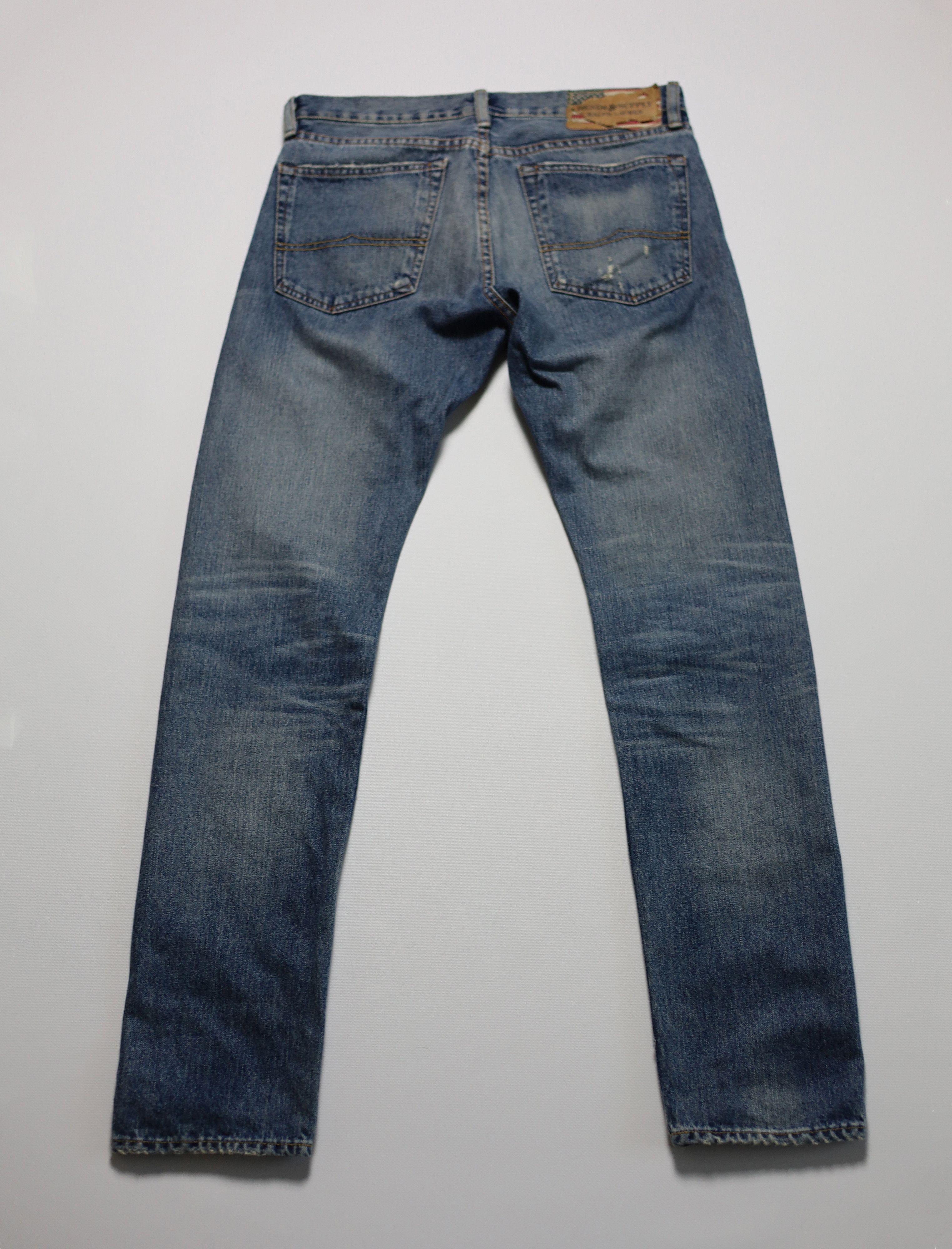 Denim & Supply Ralph Lauren Denim and Supply Ralph Lauren Slim Faded Distressed Jeans Size US 31 - 6 Thumbnail