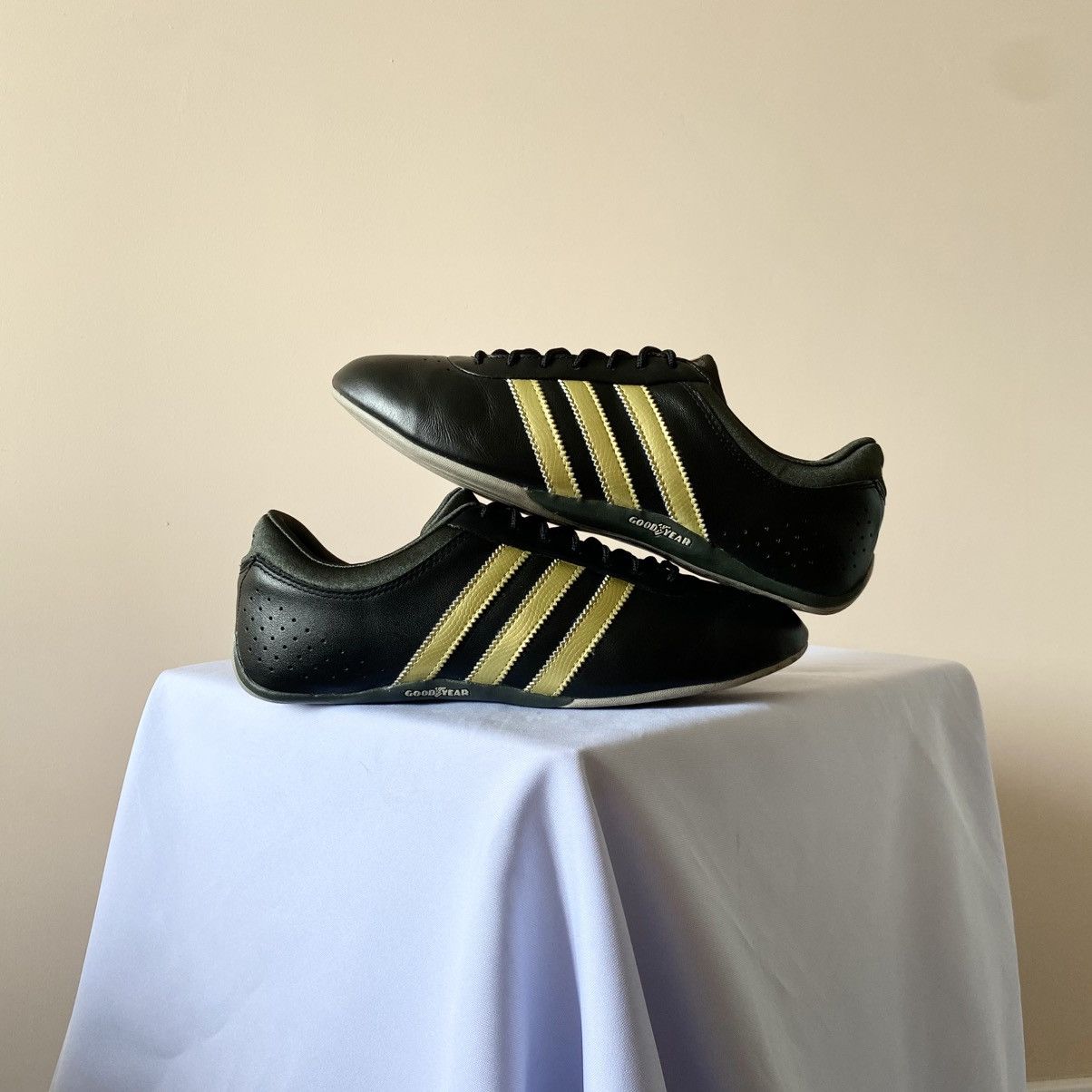 Adidas Vintage 2008 Adidas Goodyear Moto Racing Sneakers Shoes Size US 7 / EU 40 - 1 Thumbnail