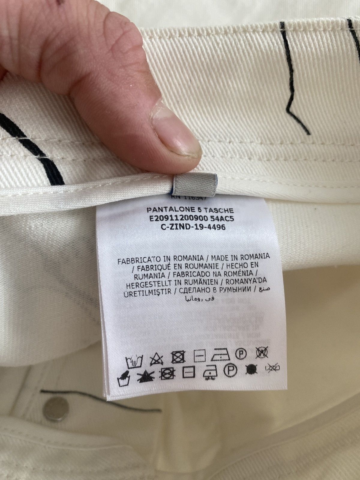 Moncler Moncler Himalayan Map Denim Size US 34 / EU 50 - 7 Thumbnail