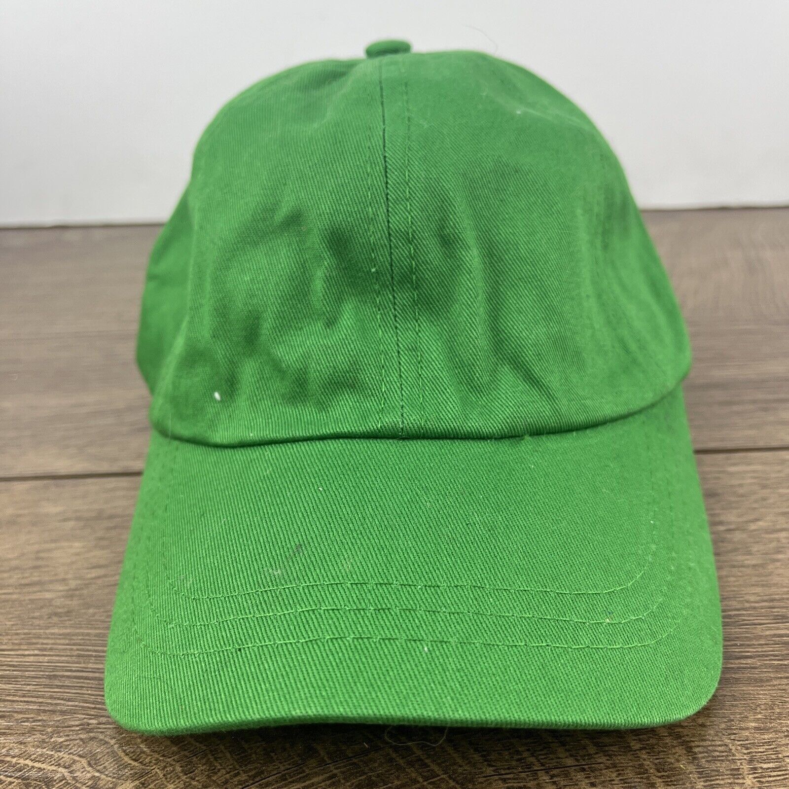 Other Green Baseball Cap Green Hat Adjustable Adult Size Hat Green Size ONE SIZE - 4 Thumbnail