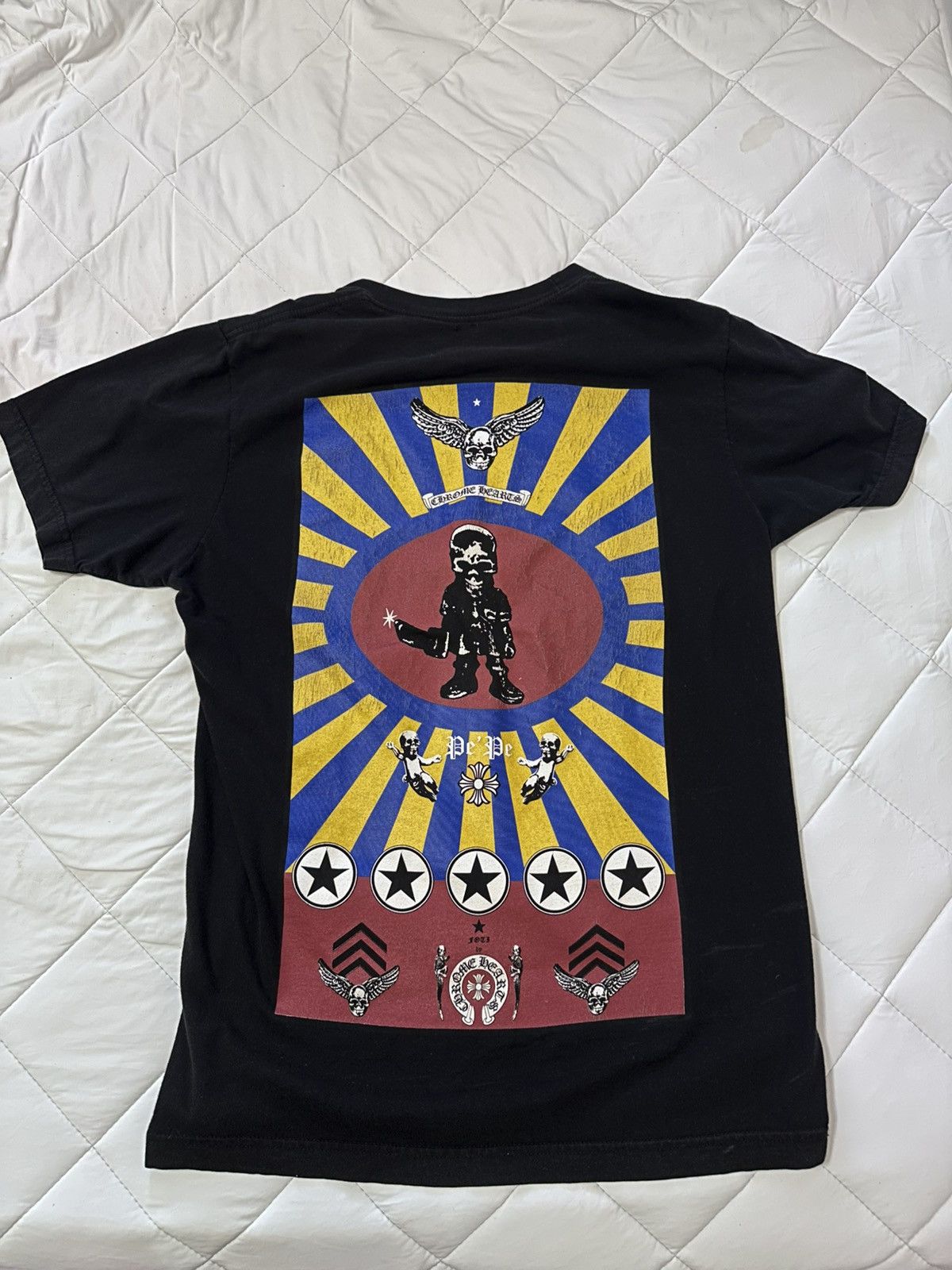 Chrome Hearts chrome hearts foti skull t shirt Size US M / EU 48-50 / 2 - 1 Thumbnail