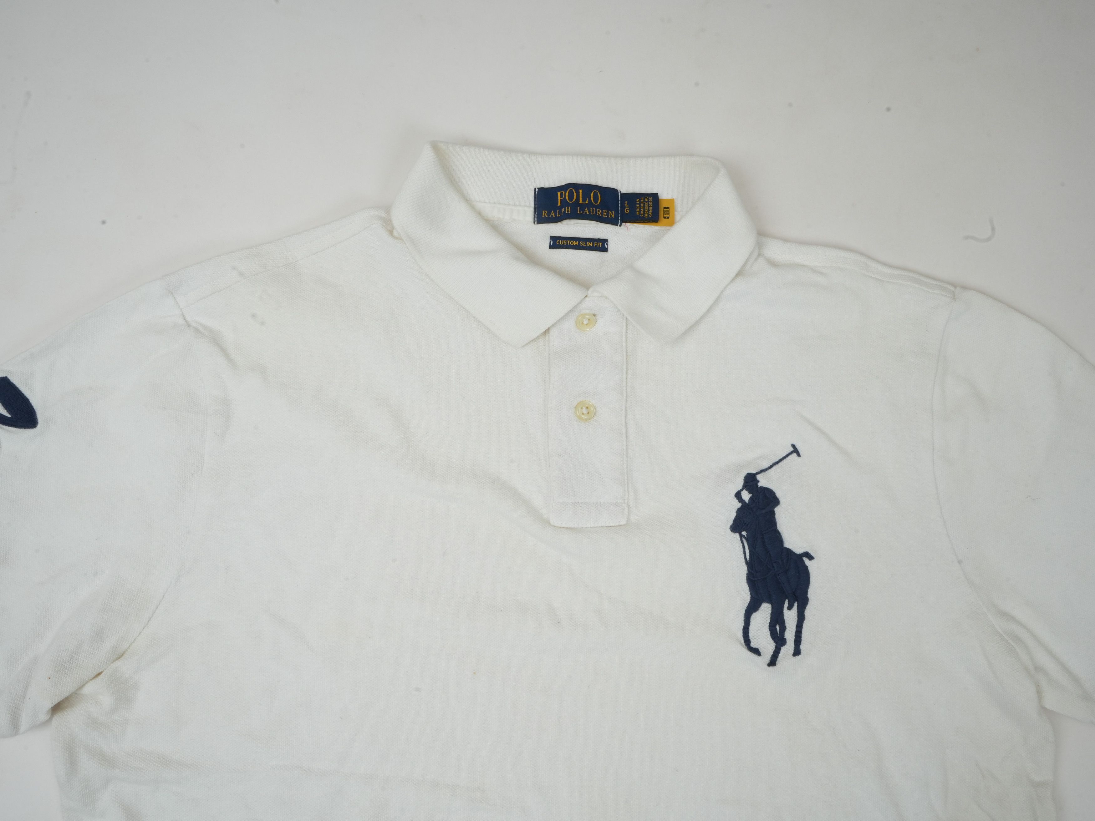Polo Ralph Lauren Polo Ralph lauren Big Pony T-Shirt in White Color Size US L / EU 52-54 / 3 - 2 Thumbnail