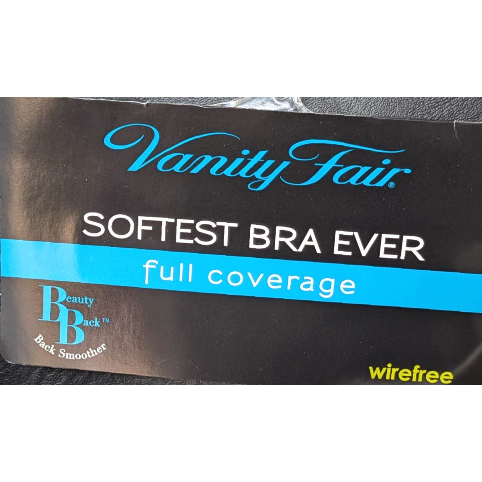 Vintage VINTAGE Vanity Fair Bra Beauty Back Full Coverage Wirefree 42C Pale Yellow/Cream 72335 42C Women's T-Shirt Bra Mens? Size ONE SIZE - 4 Thumbnail
