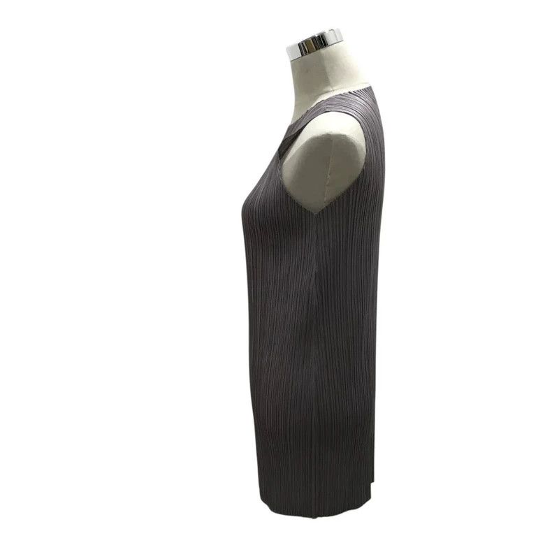 Issey Miyake Issey Miyake Grey dress Size L / US 10 / IT 46 - 3 Thumbnail