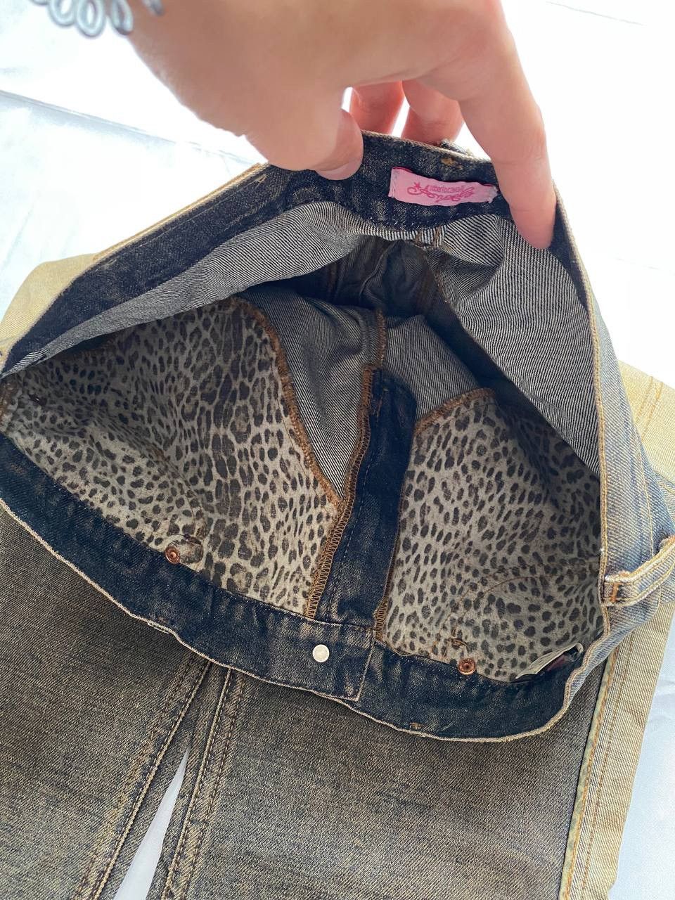 Designer × Roberto Cavalli × Vintage Roberto Cavalli Angels Women’s Y2K brand new Denim Jeans Size 28" / US 6 / IT 42 - 17 Thumbnail