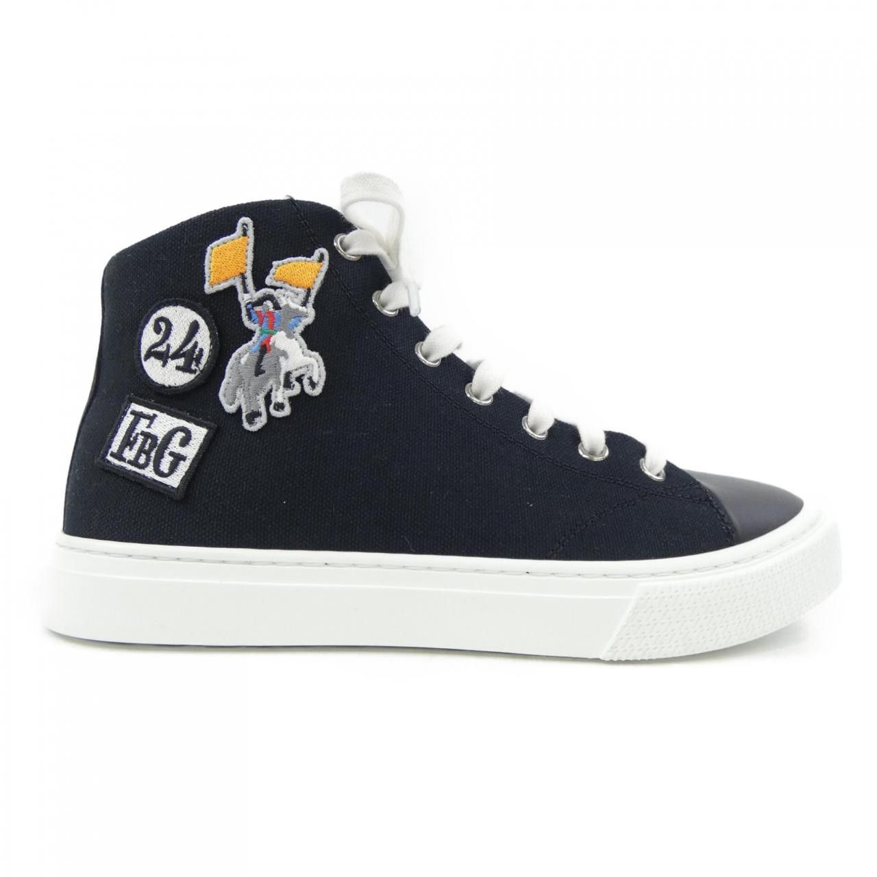 Hermes Hermes Hermes Illico Canvas Calf Sneaker Leather Shoes DUTY FREE for USA Size ONE SIZE - 1 Thumbnail