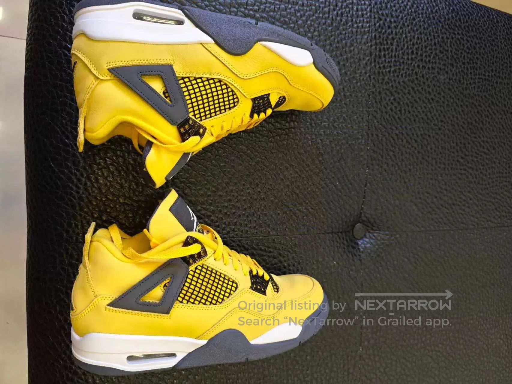 Jordan Brand jordan air jordan 4 retro tour yellow sneakers. Size US 10 / EU 43 - 8 Thumbnail
