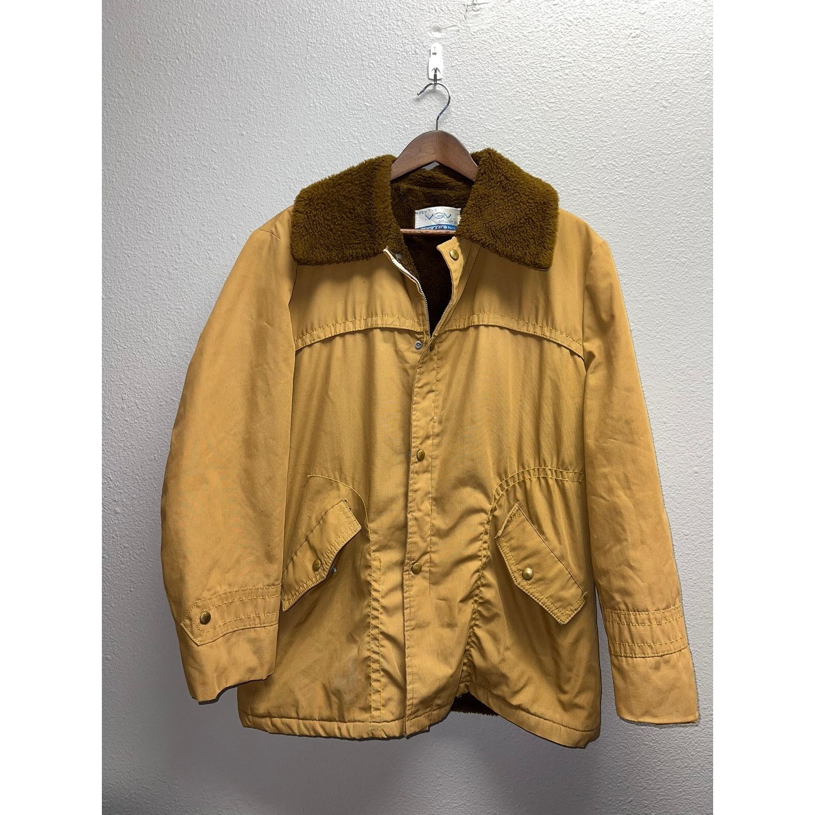 Vintage Vintage Mervyns Mark Jacket MGM Collection Brown 70s 80s XL Size US XL / EU 56 / 4 - 1 Thumbnail
