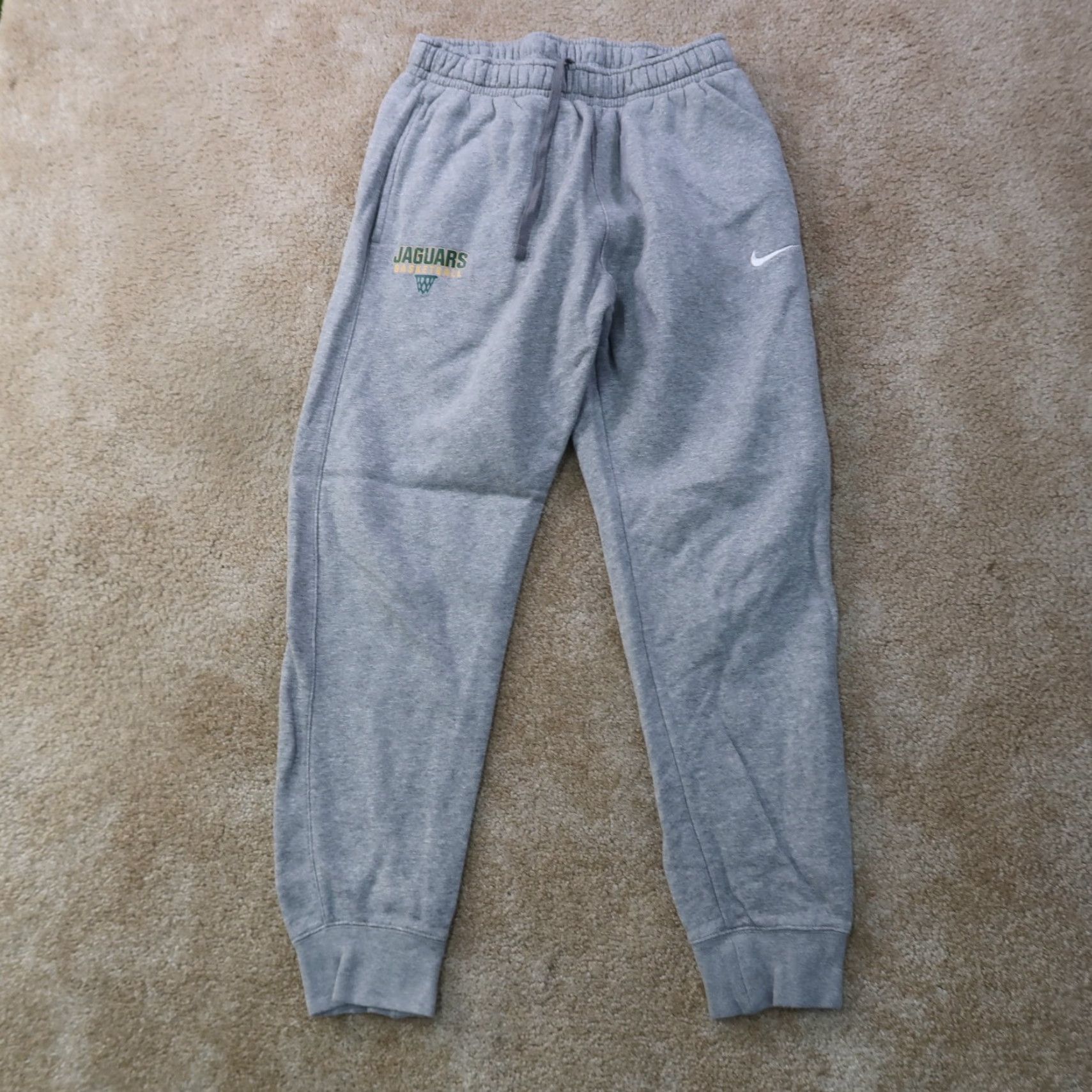 Nike Nike Sweatpants Men's Small Gray Joggers Sports Activewear Pants Athletic Tapered Size US 29 - 2 Thumbnail