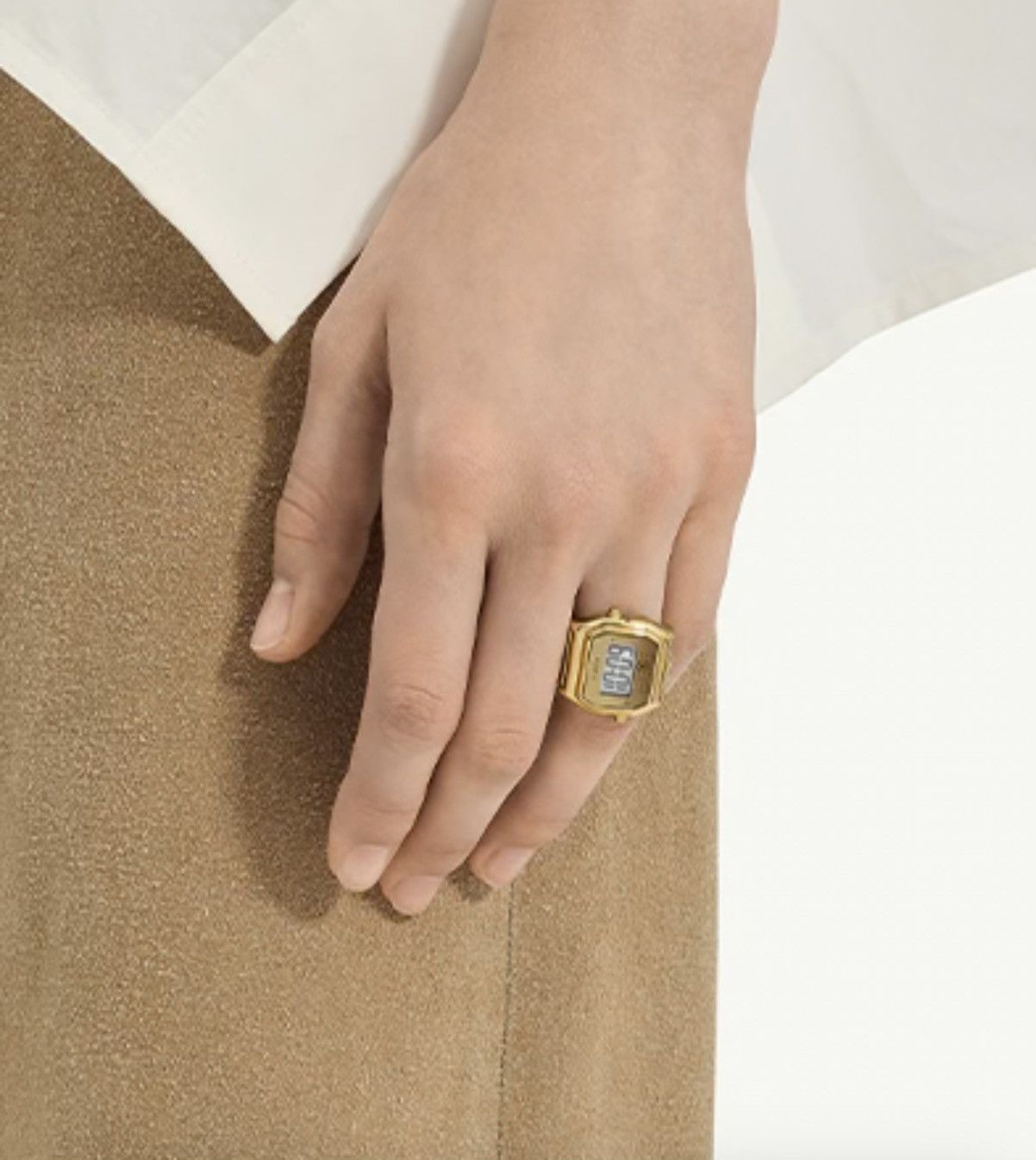 Maison Margiela × Timex Maison Margiela MM6 x Timex T80 Ring Watch Size ONE SIZE - 7 Thumbnail