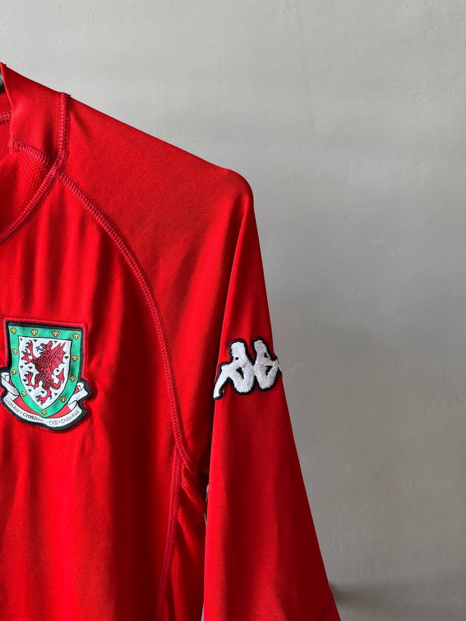 Vintage 2002/3 WALES TEAM KAPPA HOME SOCCER JERSEY FOOTBALL SHIRT M Size US M / EU 48-50 / 2 - 9 Thumbnail