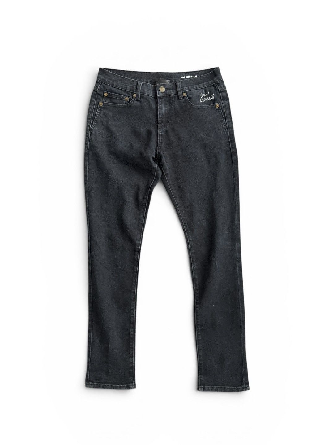 Saint Laurent Paris Saint Laurent Logo Skinny jeans Size US 27 - 1 Thumbnail