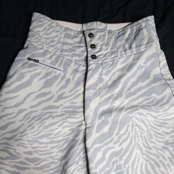 Bogner Vintage Bogner Leopard Cat Polyester Pants Ski Snow Size 30" / US 8 / IT 44 - 1 Thumbnail