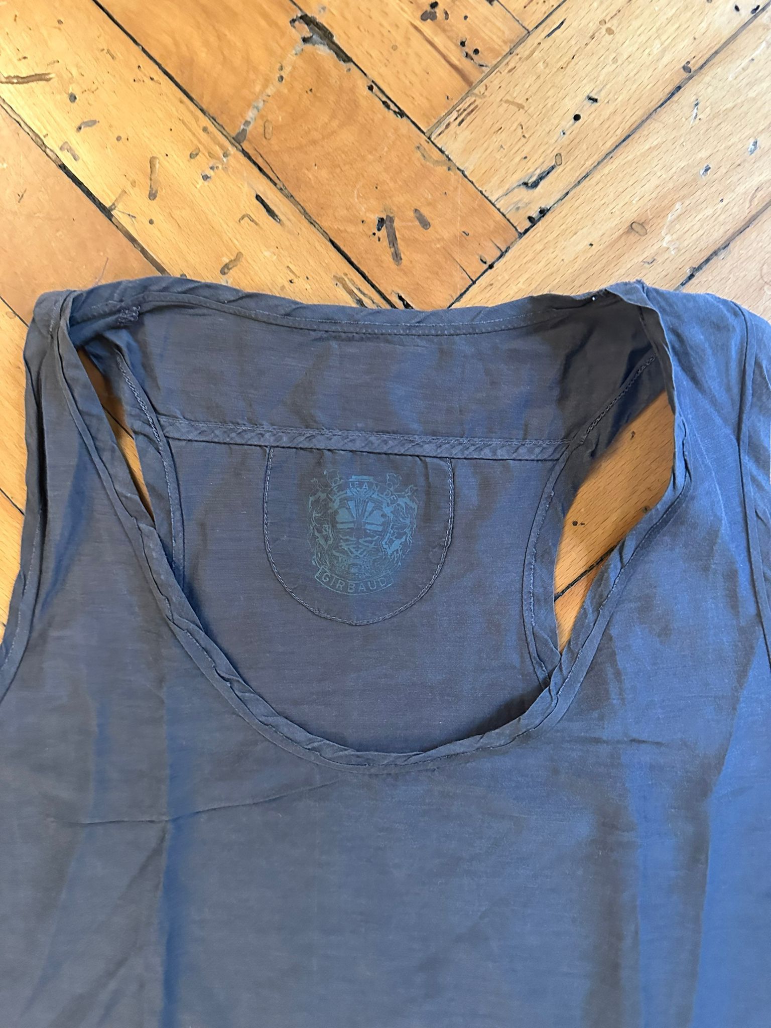 Marithe + Francois Girbaud Vintage 00s Tank Top Size M / US 6-8 / IT 42-44 - 4 Thumbnail