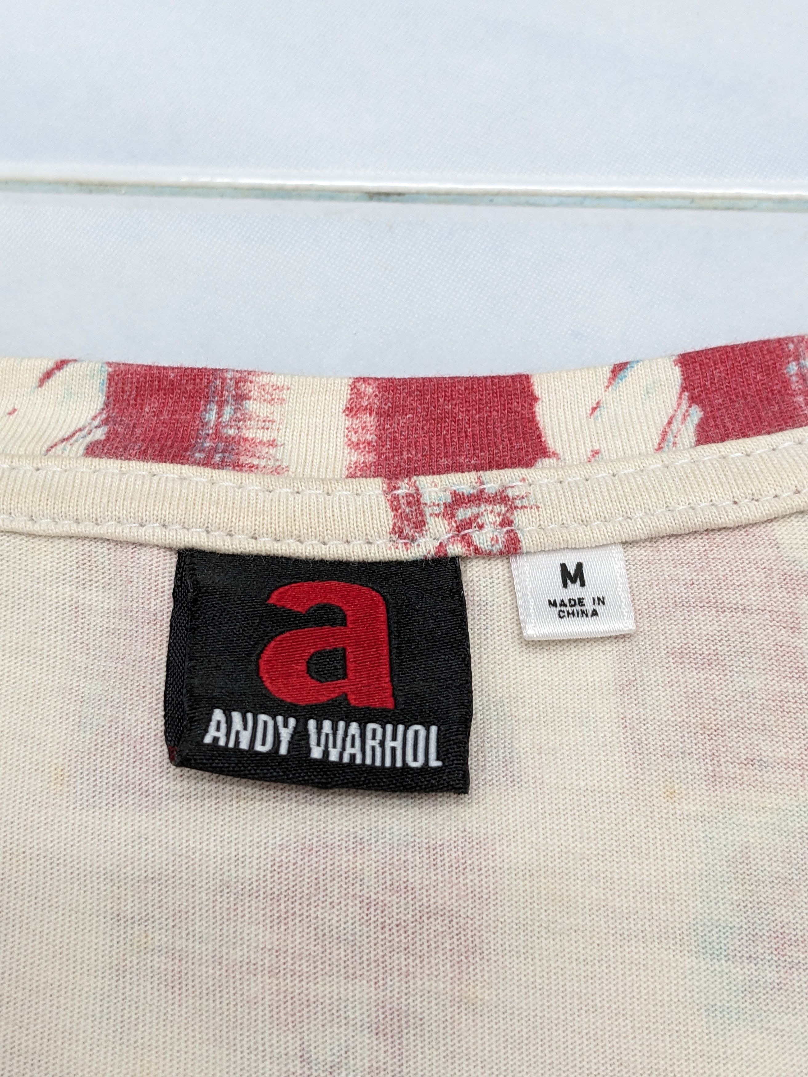 Andy Warhol × Japanese Brand × Liberty JAPANESE BRAND X ANDY WARHOL X LIBERTY TSHIRT Size US M / EU 48-50 / 2 - 7 Thumbnail