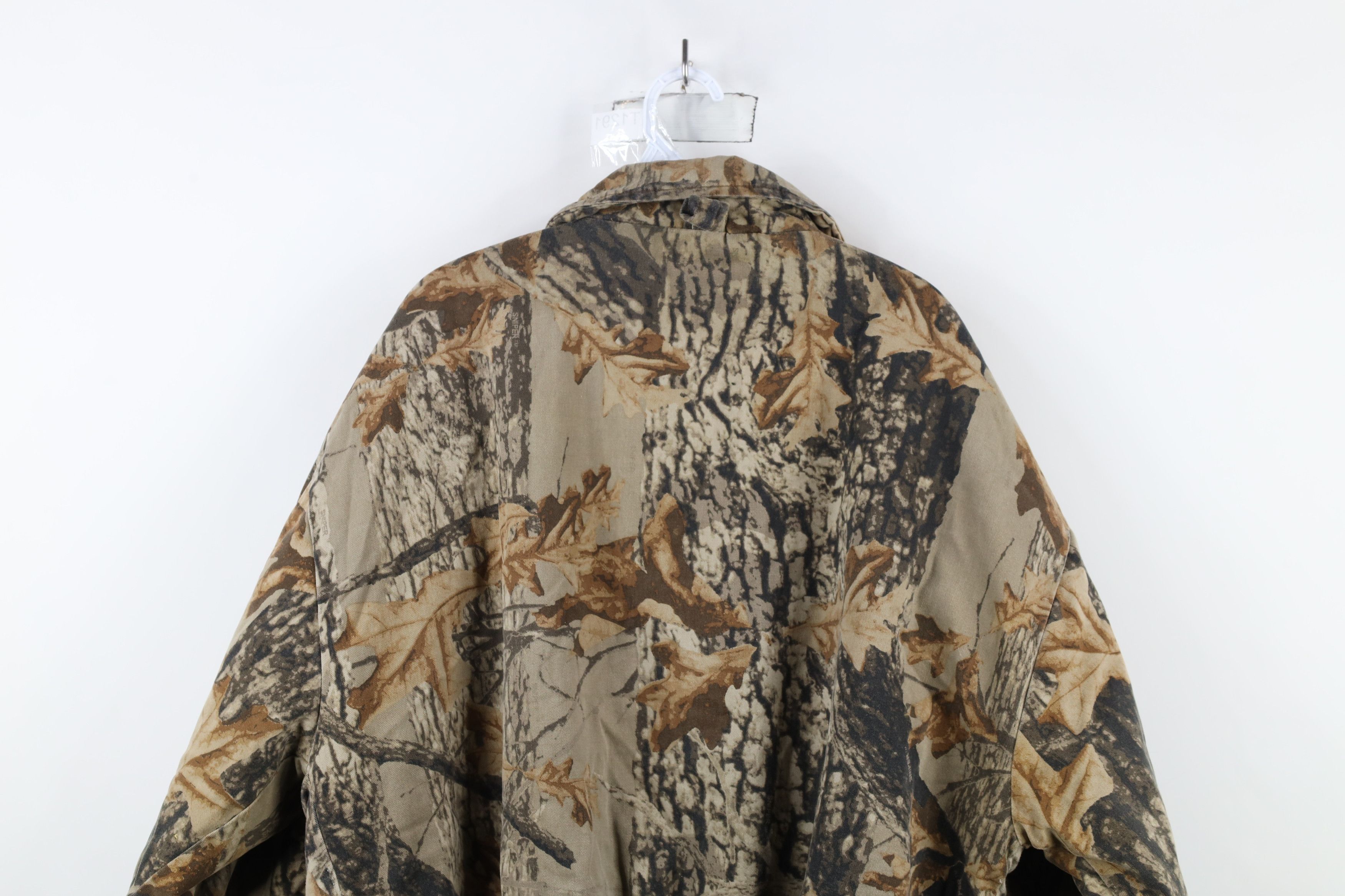 Vintage Vintage 90s Streetwear Camouflage Quilted Bomber Jacket Size US XL / EU 56 / 4 - 13 Thumbnail