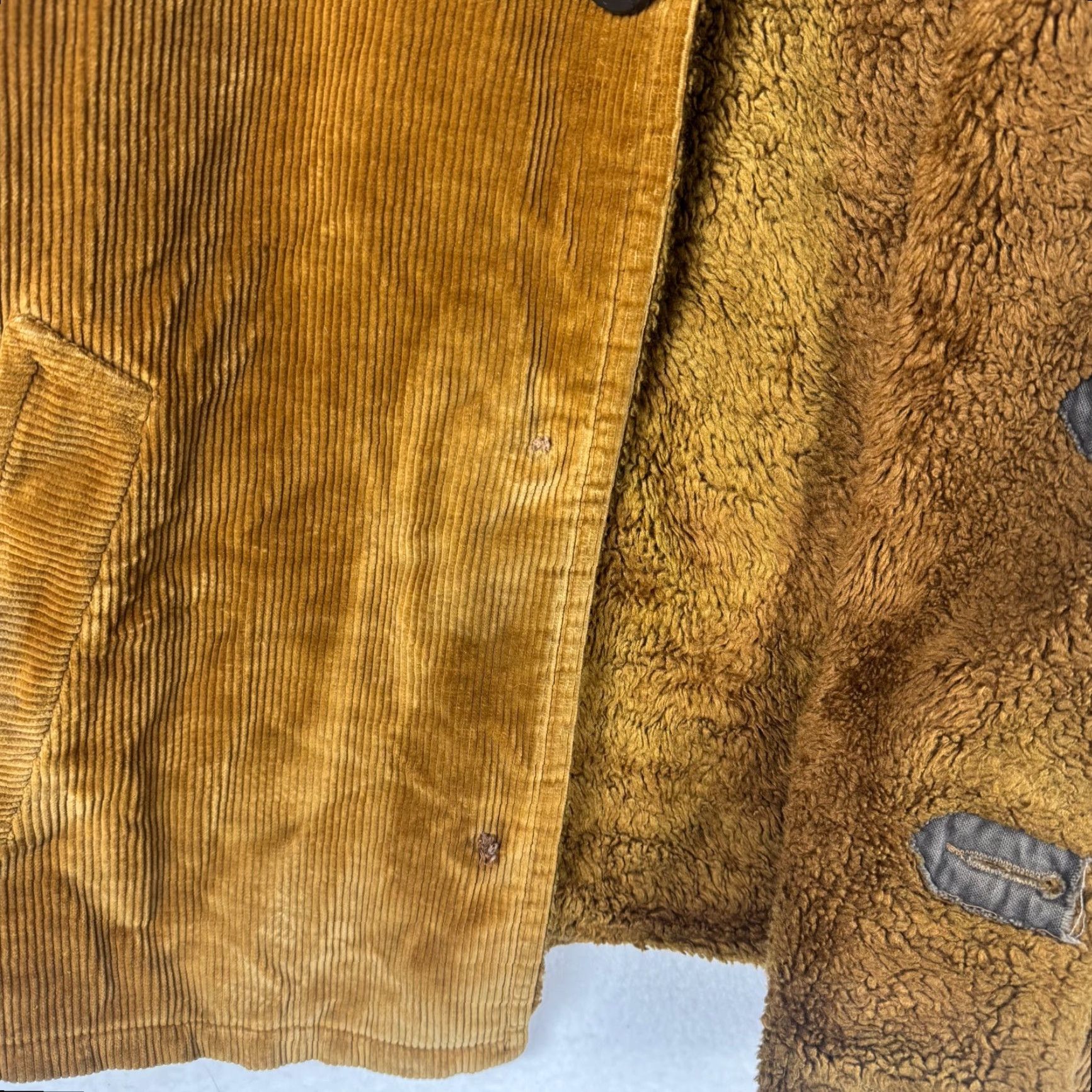 Sears VINTAGE Sears Roebuck Brown Corduroy Sherpa Lined Jacket Medium Brown Corduroy Sherpa Lined Field Jacket 1970s Mens Size US M / EU 48-50 / 2 - 5 Thumbnail