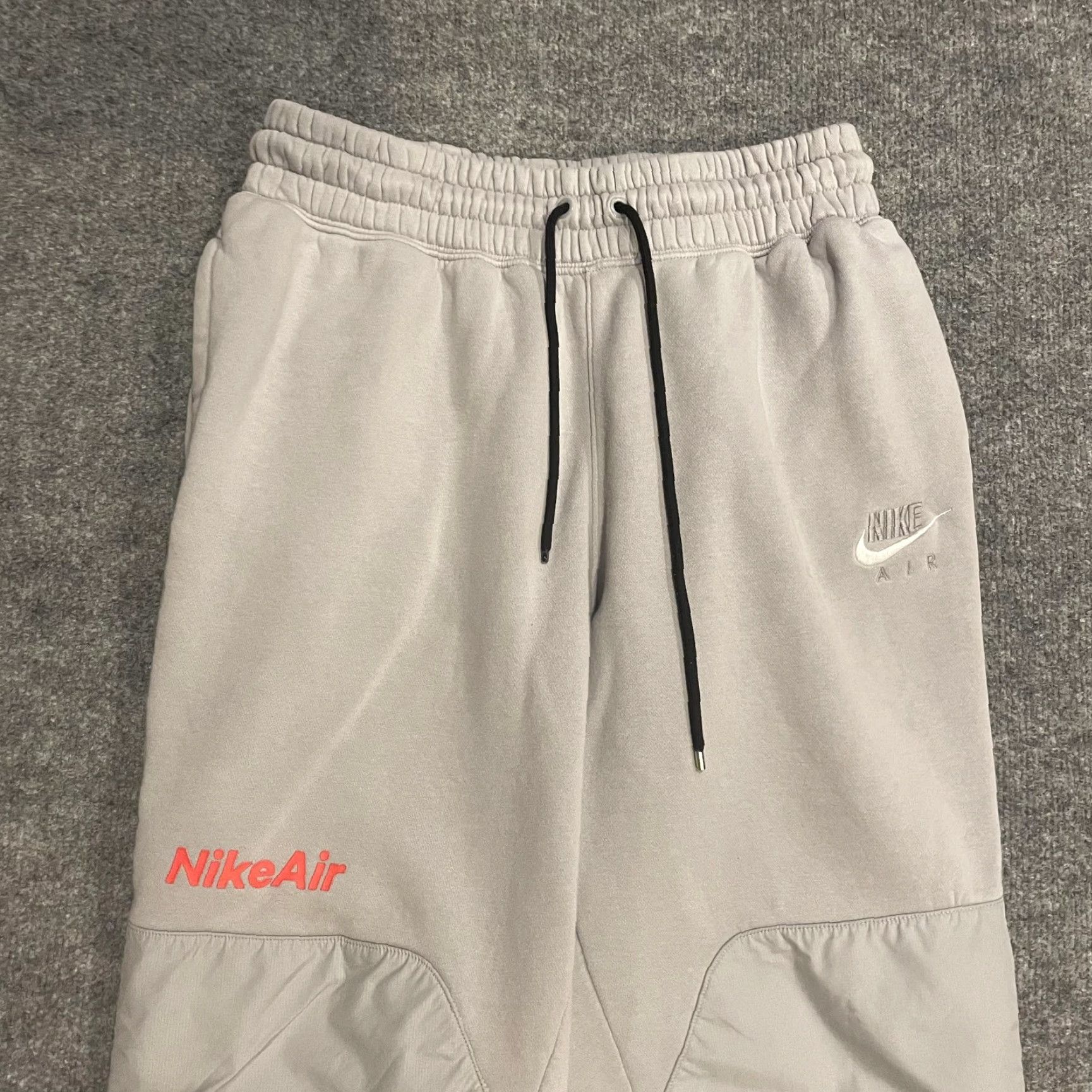 Nike Nike Air Sportswear NSW Hybrid Fleece Joggers Mens L Gray Zip Pockets DJ0460-012 Size US 33 - 3 Thumbnail