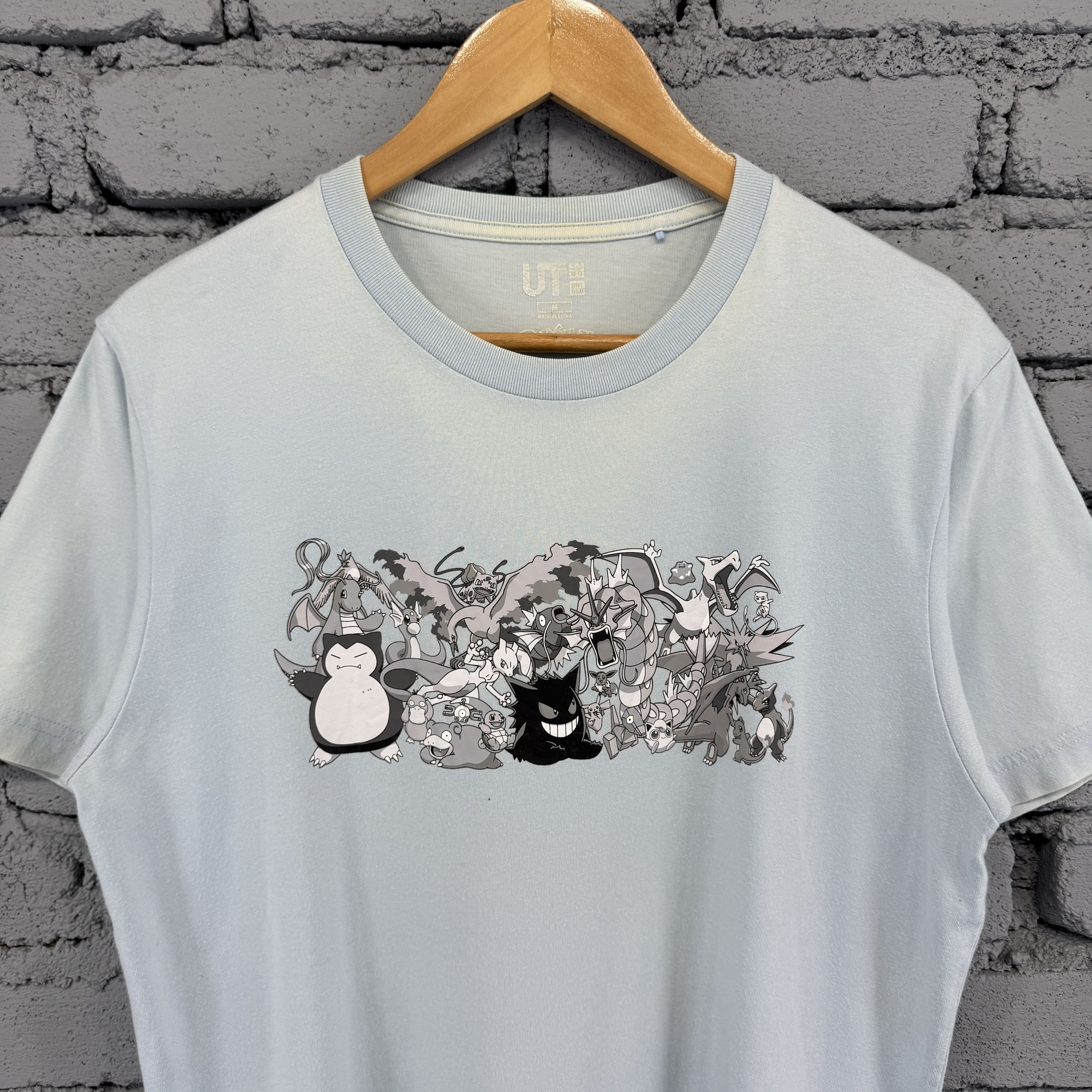 Anime Japanese Anime Pokemon All Character Monster Sunfaded Tee Size US M / EU 48-50 / 2 - 3 Thumbnail