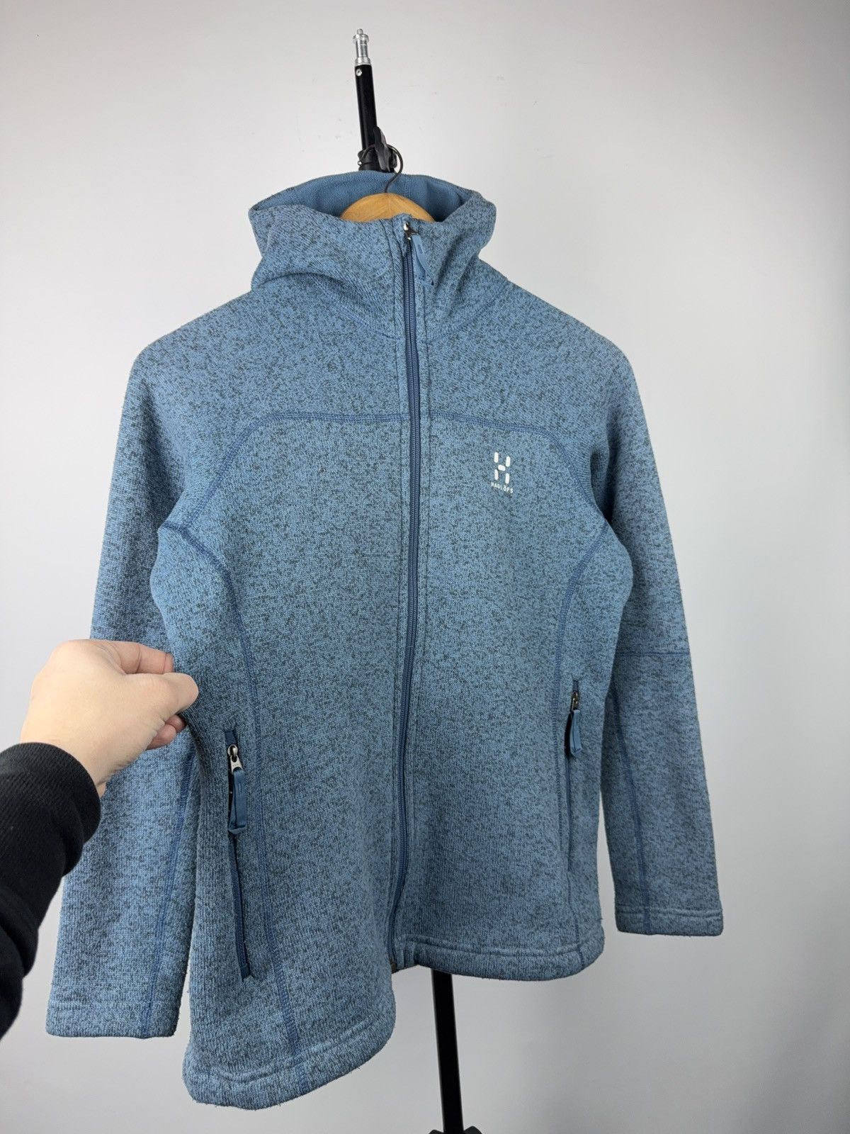 Haglofs Outdoor 00s Haglofs Swook Hood Fleece Jacket Women’s M Size M / US 6-8 / IT 42-44 - 2 Thumbnail
