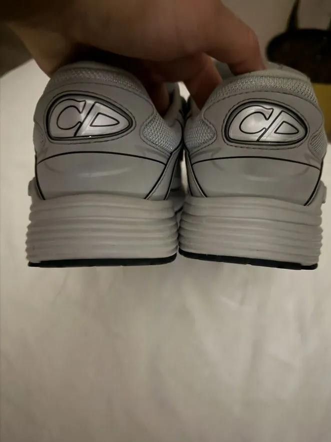 Dior Dior B30 Silver Gray Sneakers Size US 10 / EU 43 - 3 Thumbnail