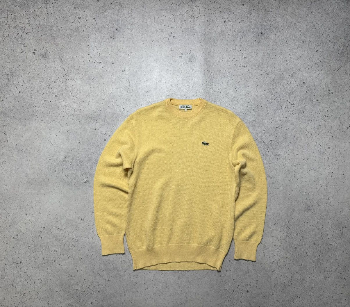 Lacoste Lacoste Chemise Wool Sweater Yellow Size 4 Vintage 90’s Size US L / EU 52-54 / 3 - 2 Thumbnail