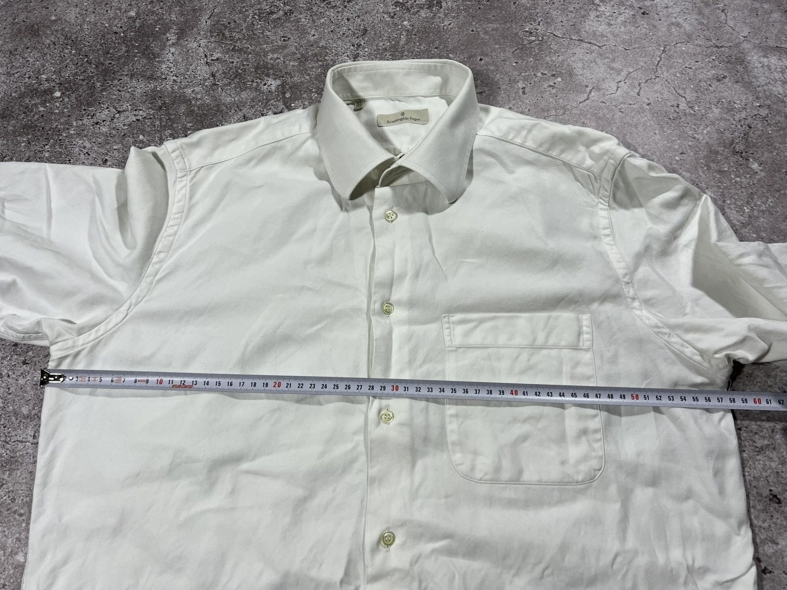 Ermenegildo Zegna Mens Vintage Ermenegildo Zegna Shirt Button Up luxury zzegna Size US L / EU 52-54 / 3 - 7 Thumbnail