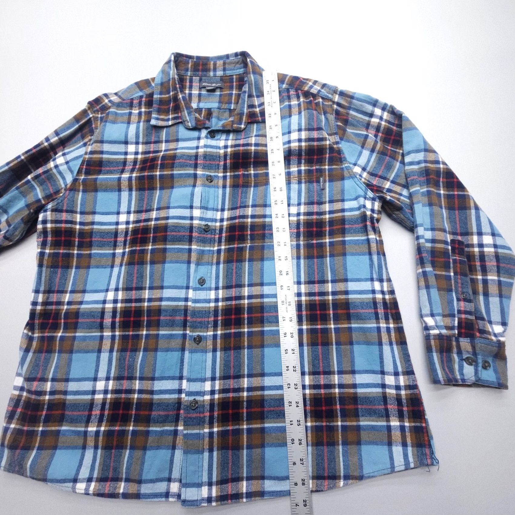 Eddie Bauer Eddie Bauer Long Sleeve Flannel Shirt Mens 2XL Plaid 100% Cotton Outdoor Camping Size US XXL / EU 58 / 5 - 7 Thumbnail