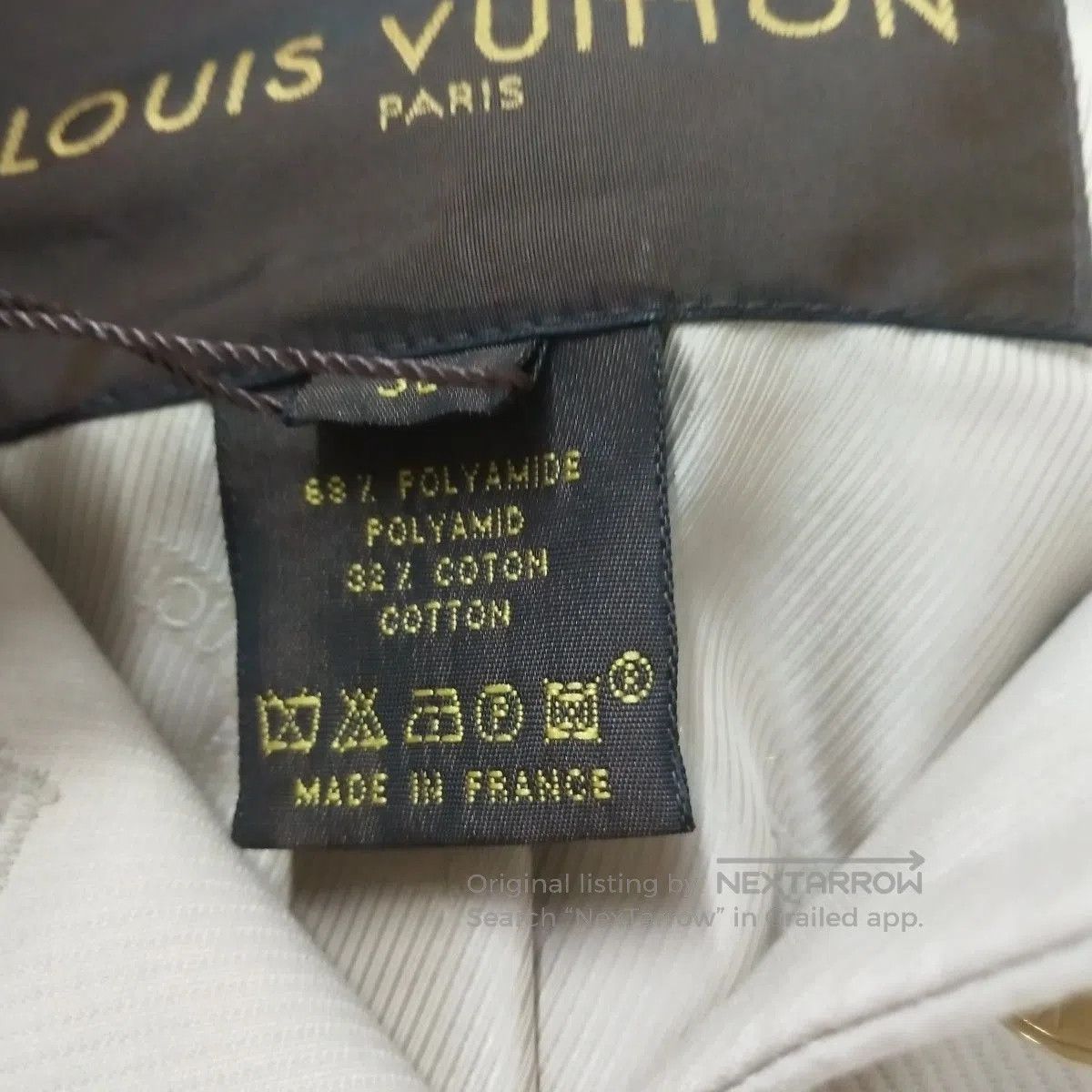 Louis Vuitton Louis Vuitton M Cotton Solid Stand Collar Coat. Size US M / EU 48-50 / 2 - 7 Thumbnail