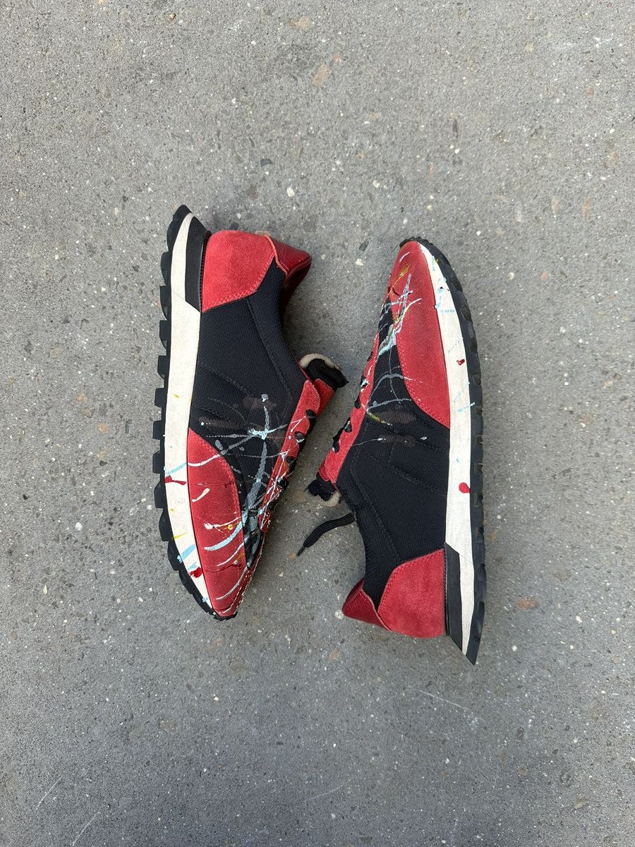 Maison Margiela Maison Margiela Paint Splatter Runners Size US 8 / EU 41 - 2 Thumbnail