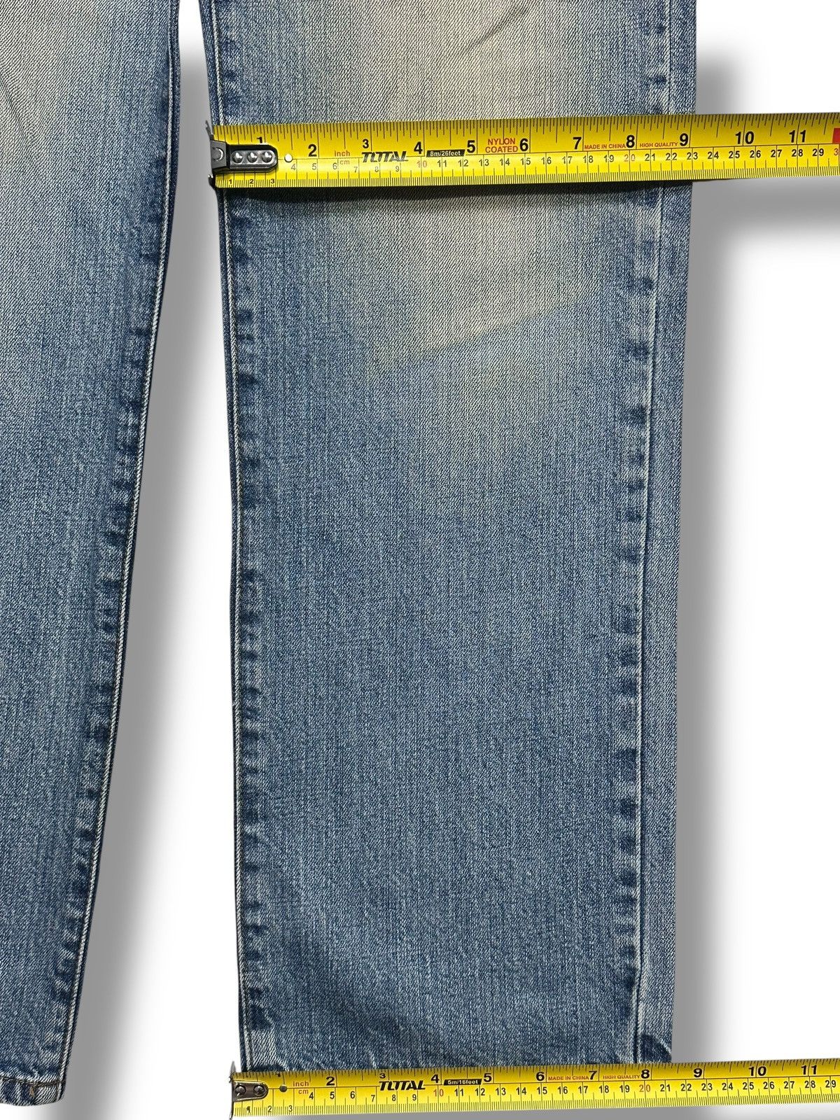 Japanese Brand Vintage IN Blue Denim Straight Leg Jeans with Faded Wash Size US 32 / EU 48 - 20 Thumbnail