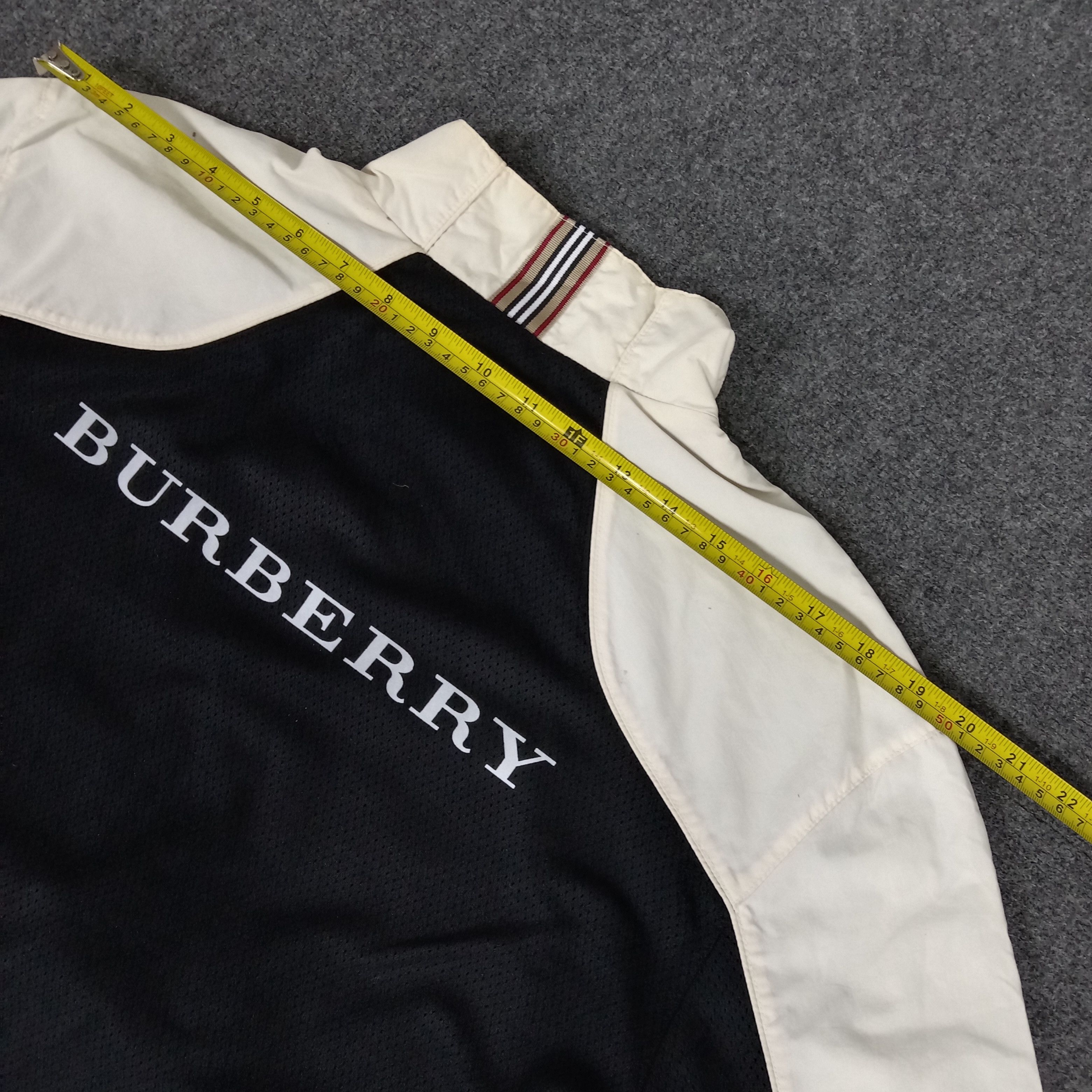 Burberry Black Label Luxury Brand Custom Art Jacket
