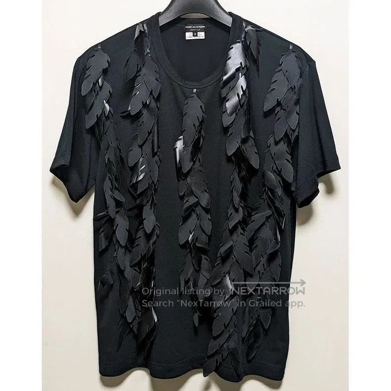 Comme des Garcons Comme des Garcons Leaf Layered Short Sleeve T. Size US M / EU 48-50 / 2 - 1 Thumbnail