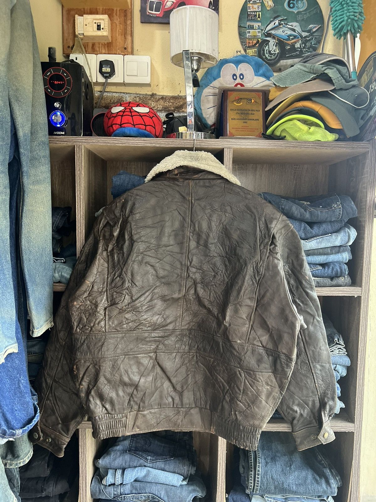 Other 🔥Flight Jacket Usa Stylewear Leather Size US L / EU 52-54 / 3 - 3 Thumbnail