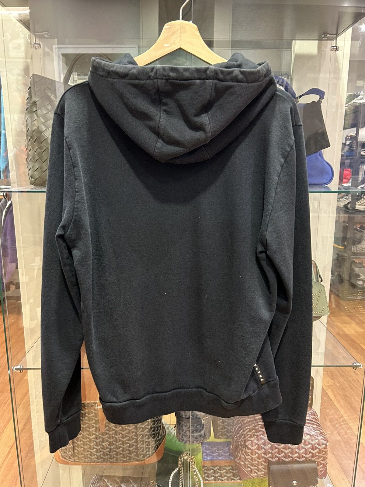 Prada Prada Hoodie Black Size US M / EU 48-50 / 2 - 2 Thumbnail