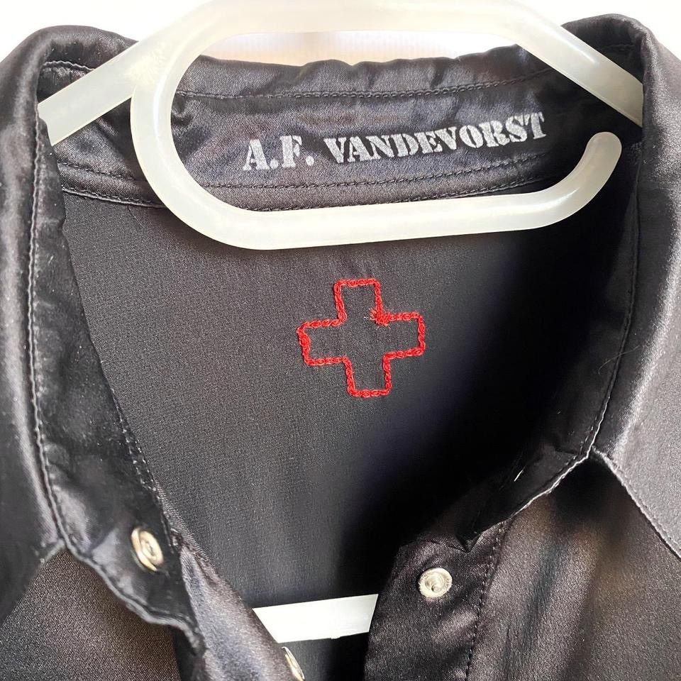 A.F. Vandevorst a. f. vandevorst silk blouse Size S / US 4 / IT 40 - 6 Thumbnail
