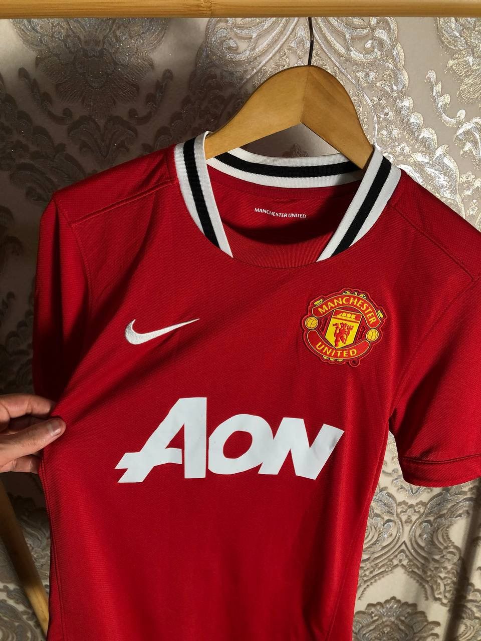 Nike VINTAGE NIKE FC MANCHESTER UNITED ENGLAND SOCCER JERSEY Y2K Size US S / EU 44-46 / 1 - 2 Thumbnail