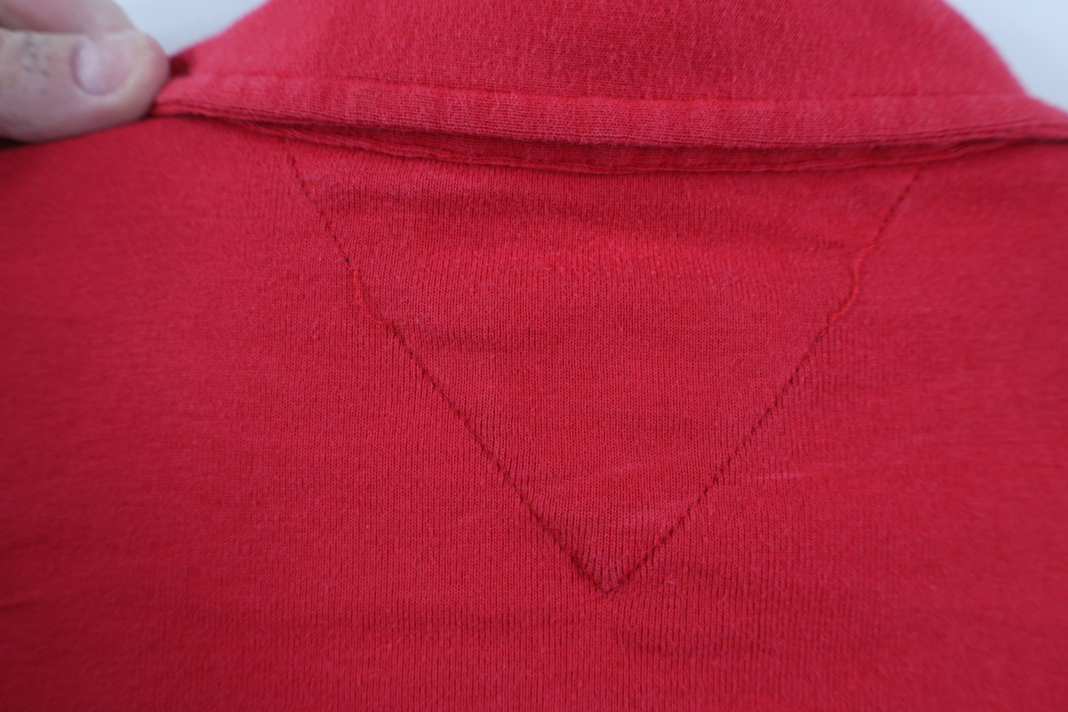 Tommy Hilfiger Vintage Y2K 2000 Tommy Hilfiger Ribbed Knit Button Shirt Size XL / US 12-14 / IT 48-50 - 11 Thumbnail